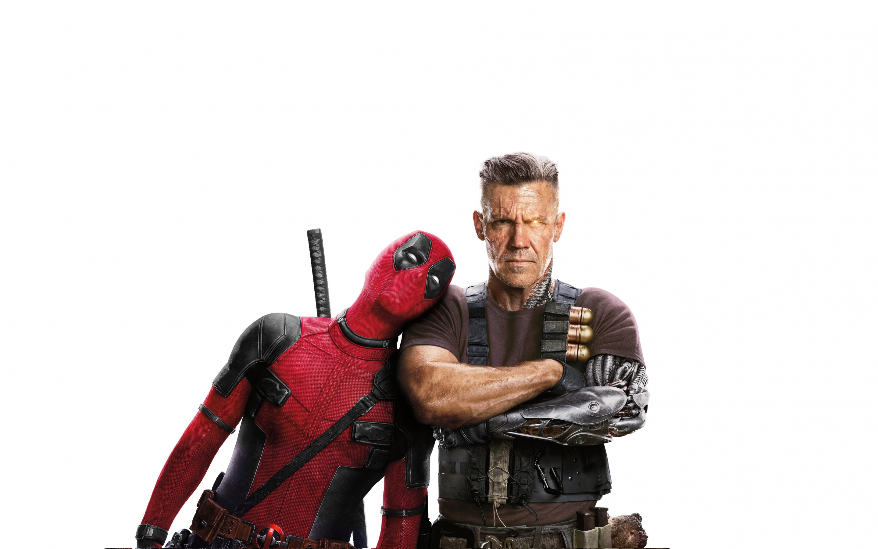 Deadpool 2, deadpool and cable, movie, 2018, 2880x1800 wallpaper