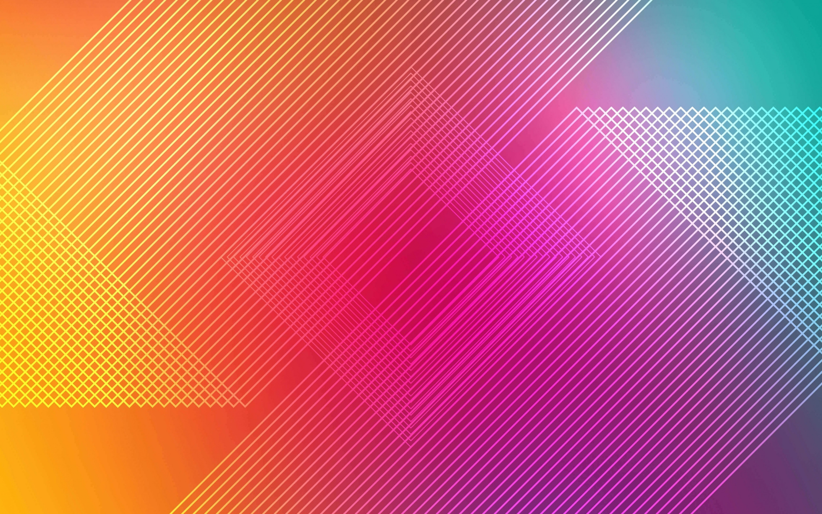 Multicolor, abstract, lines, pattern, 2880x1800 wallpaper