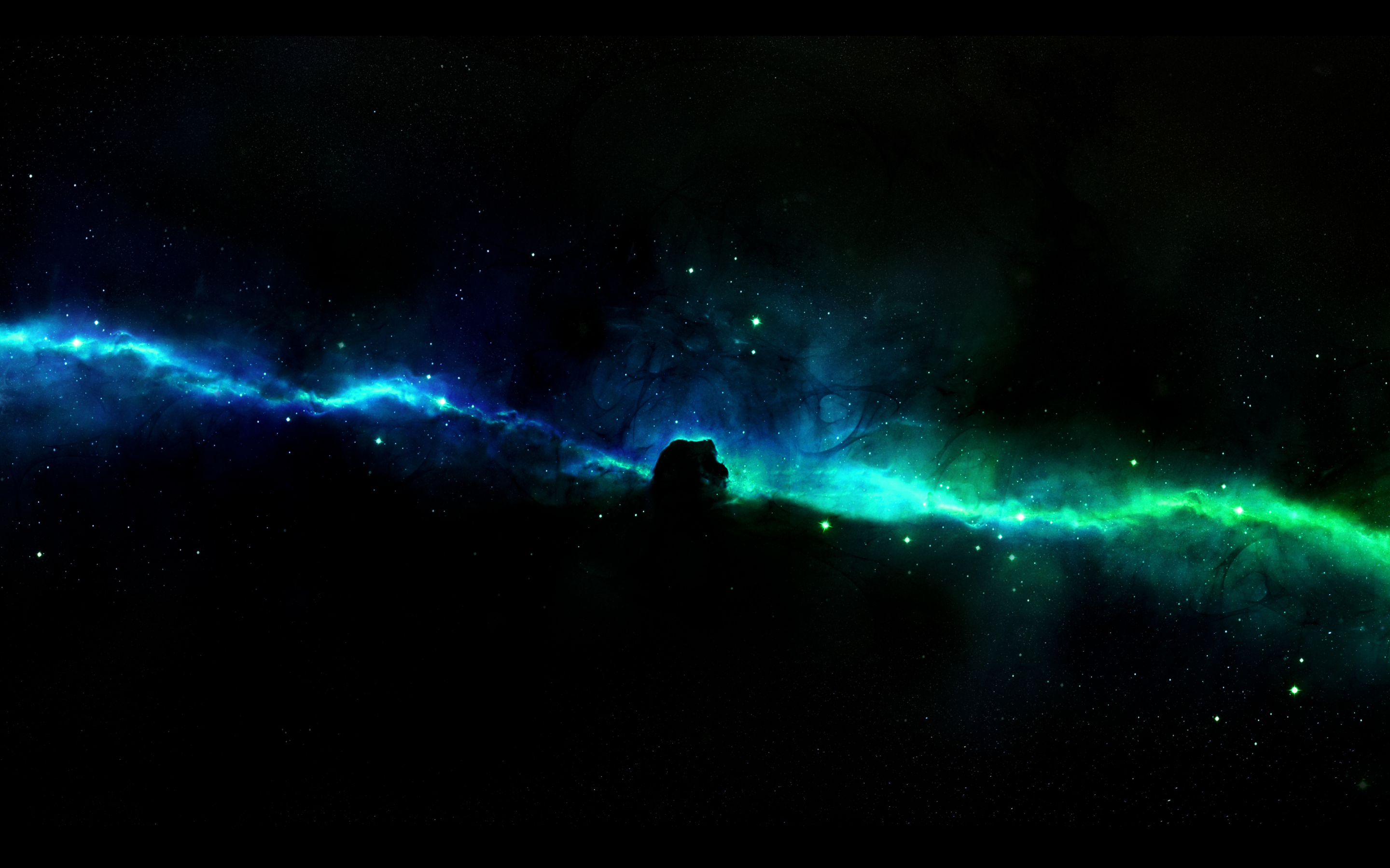 Horsehead, nebula, space, clouds, dark, 2880x1800 wallpaper
