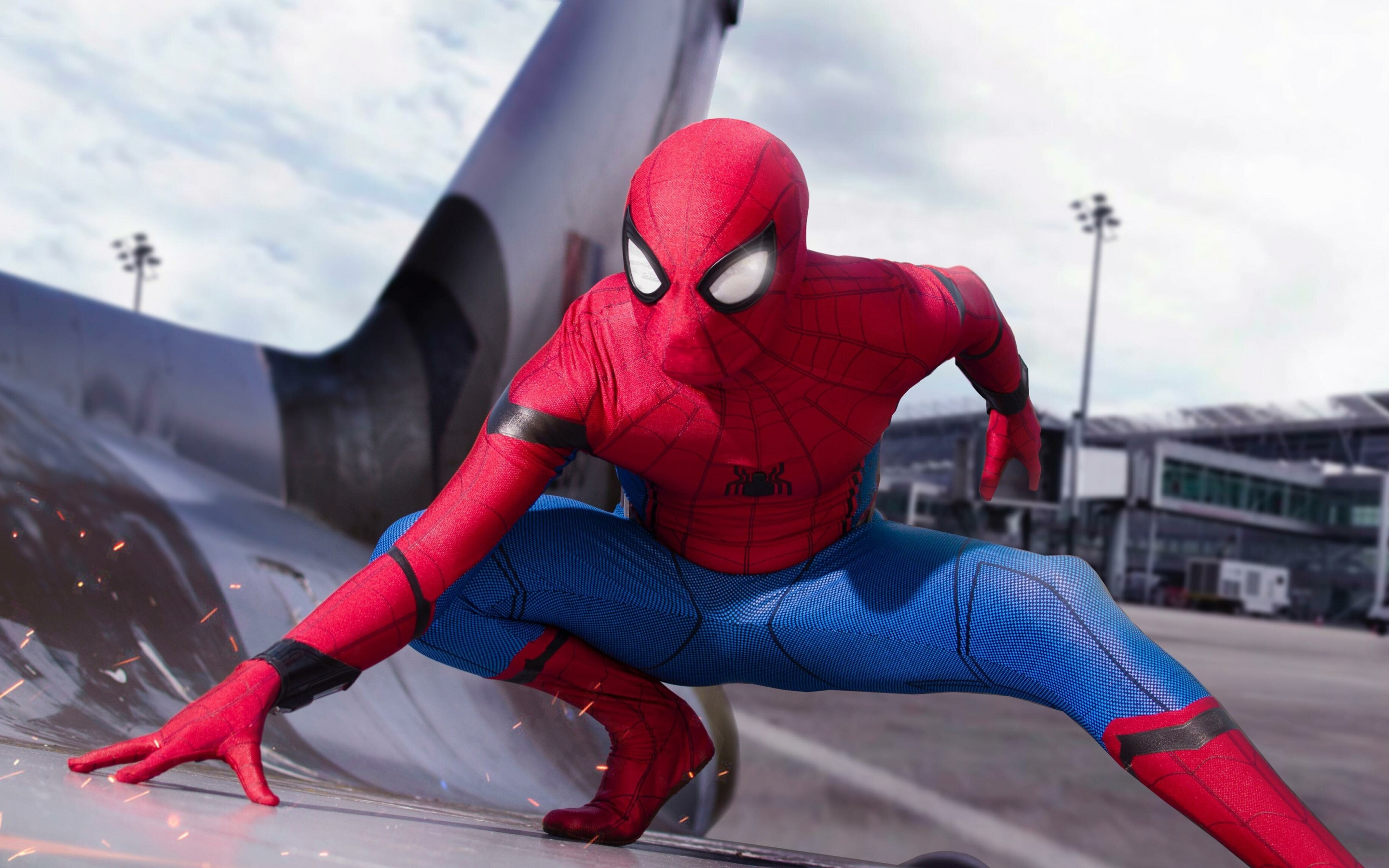Spider-man, Captain America: Civil War, movie, 2880x1800 wallpaper