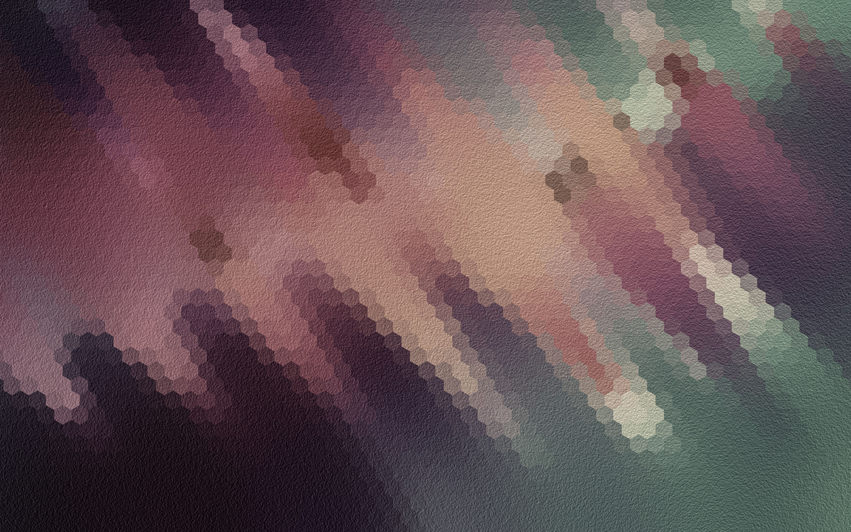 Rough noises, hexagonal texture, abstract, 2880x1800 wallpaper