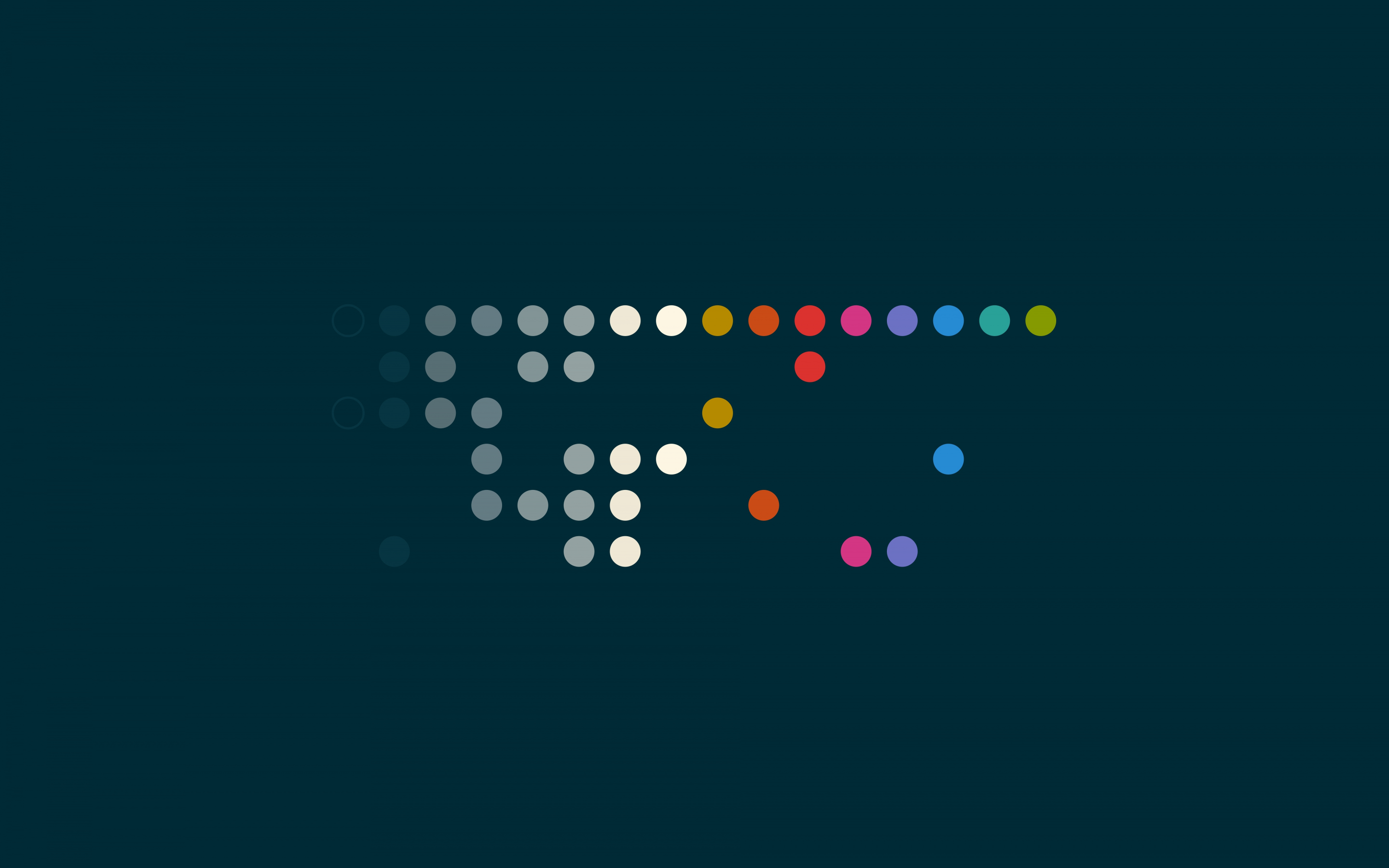 Simple, dots, colorful, 2880x1800 wallpaper