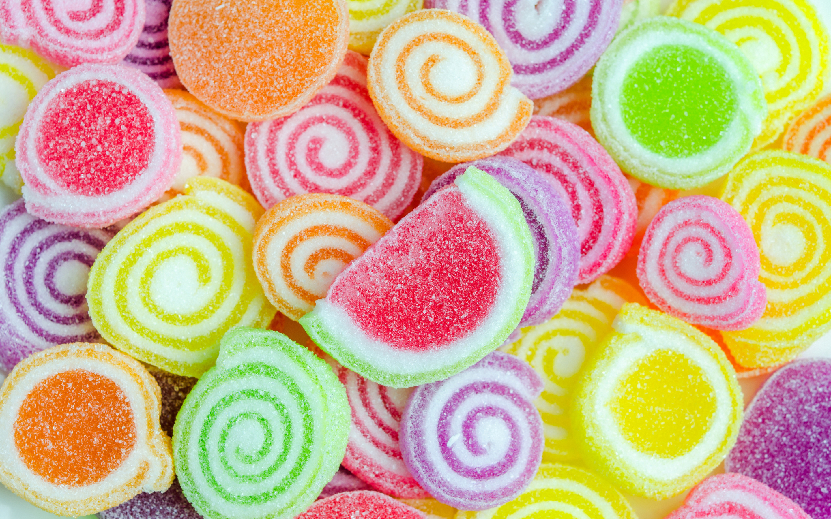 Sweet candies, colorful, 2880x1800 wallpaper