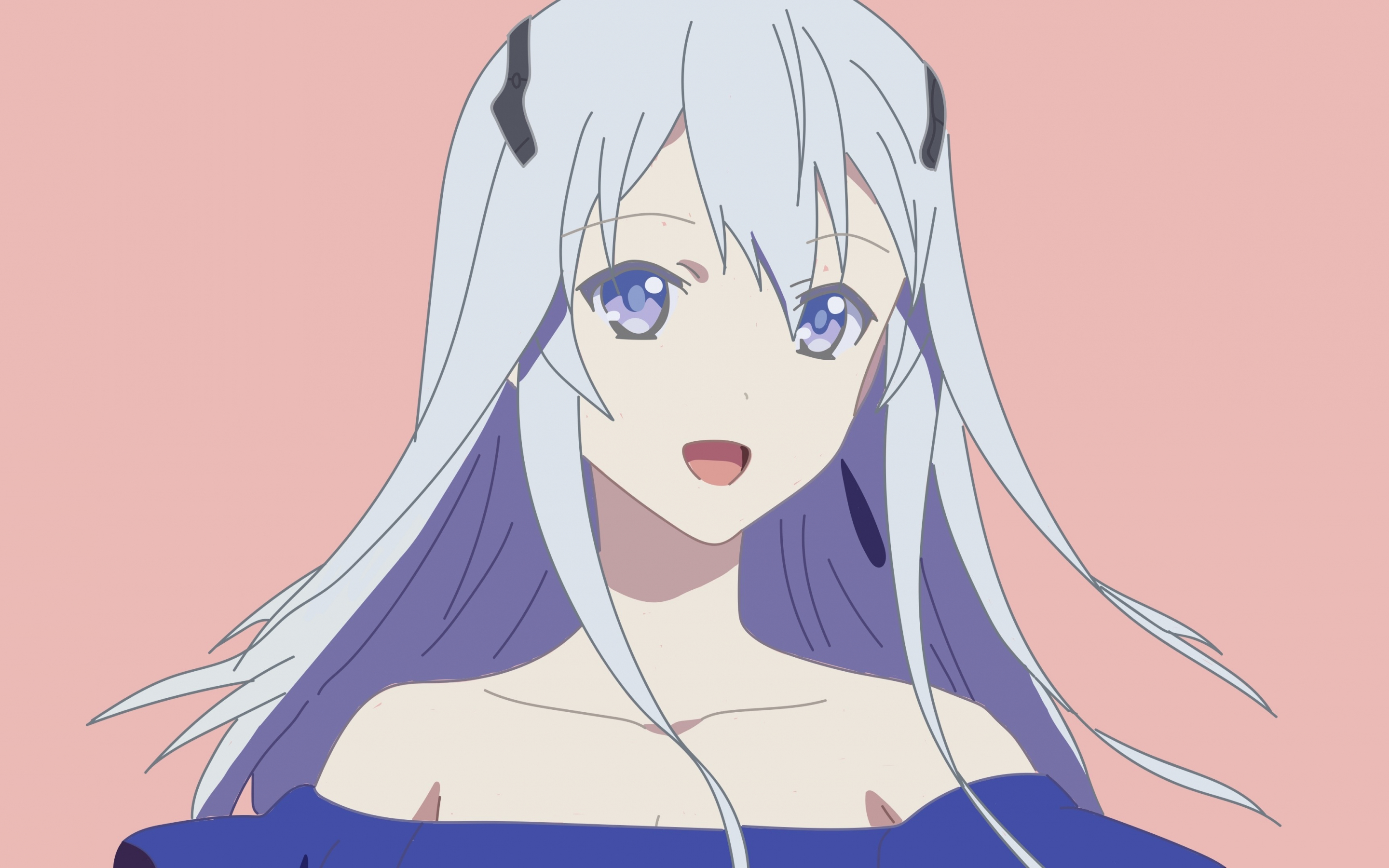 Beautiful, anime girl, Lacia, BEATLESS, 2880x1800 wallpaper
