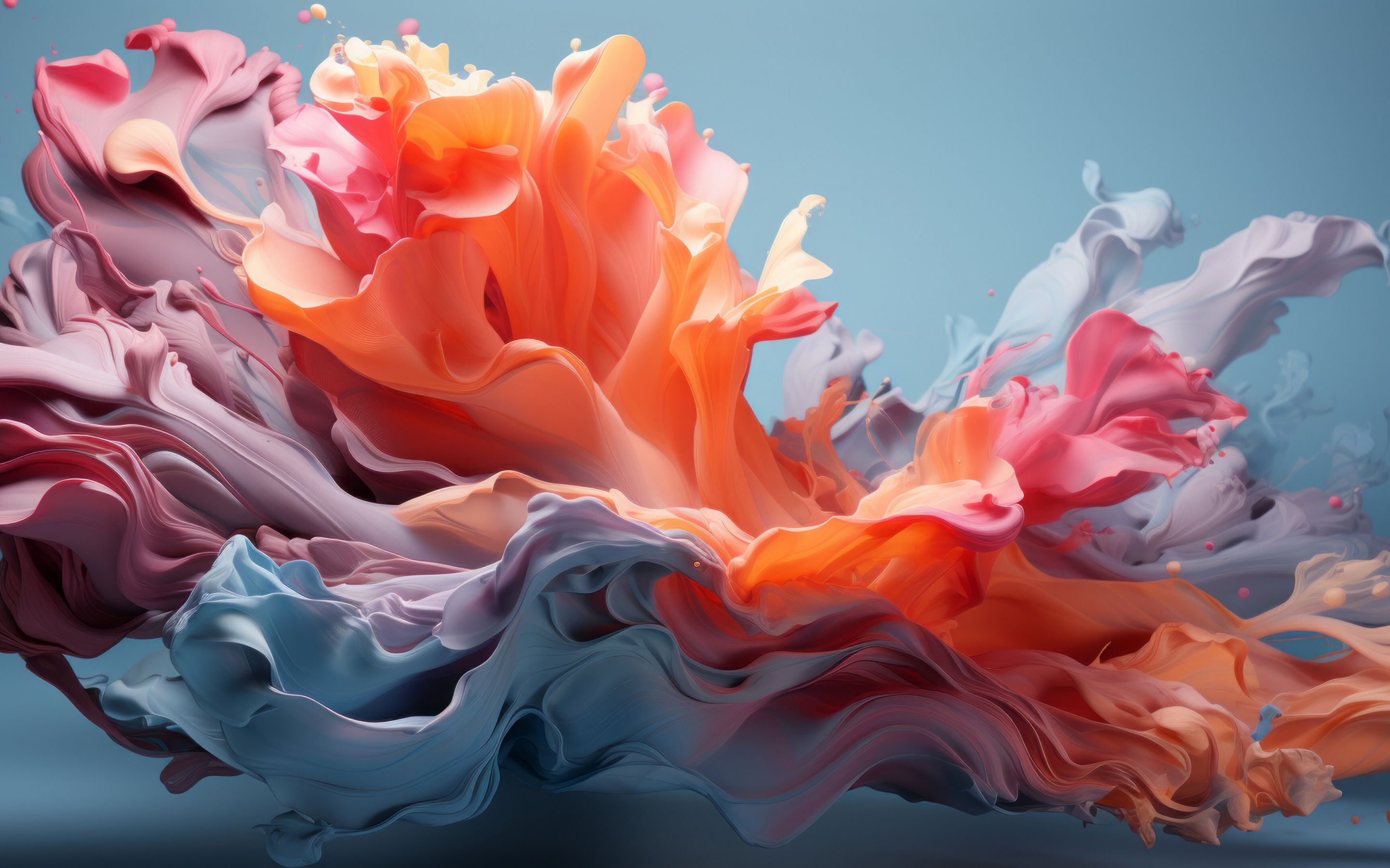 Colour blast, abstract, Windows 11 stock photo, 2880x1800 wallpaper