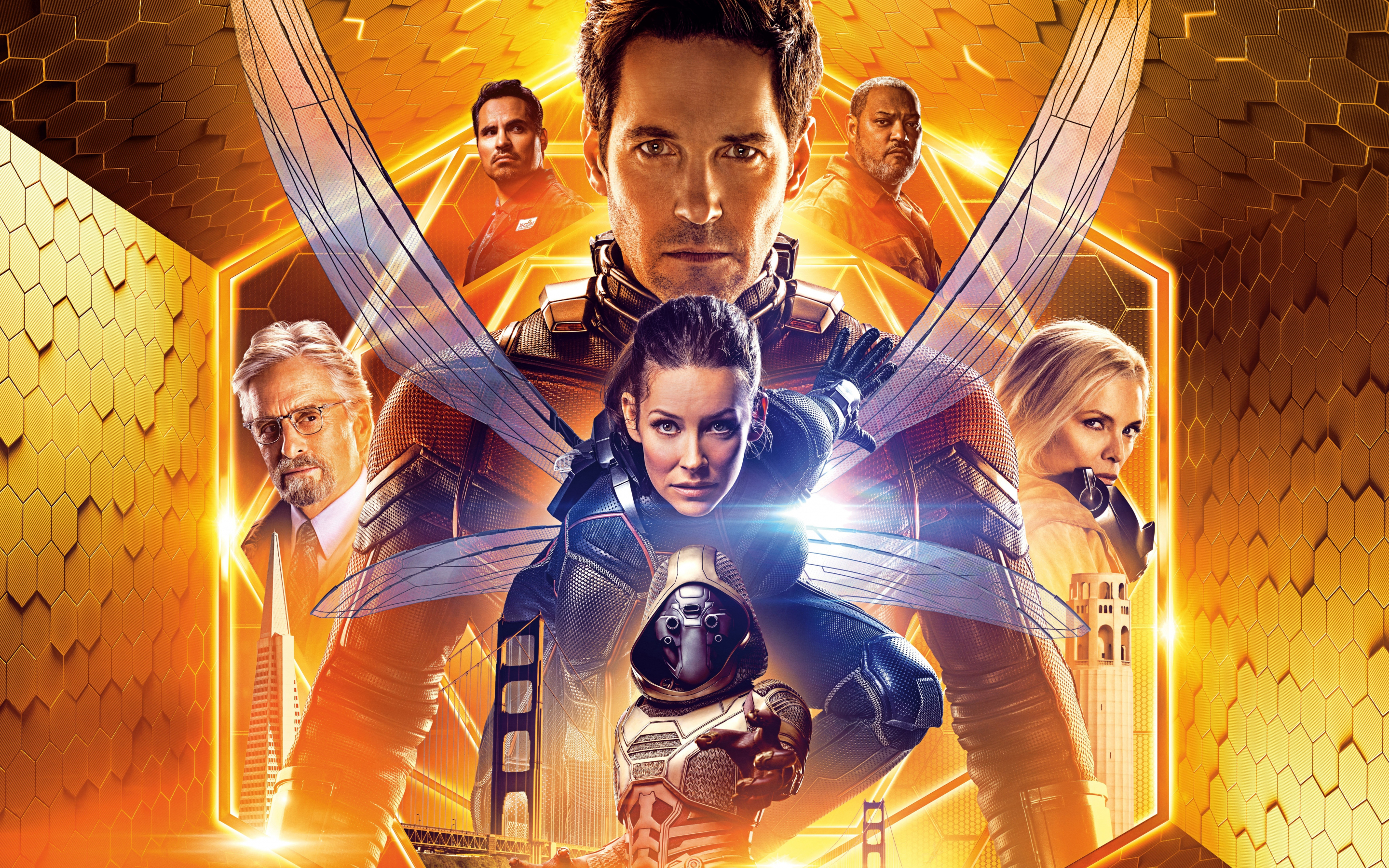 Ant-man and The Wasp, movie, poster, 2880x1800 wallpaper