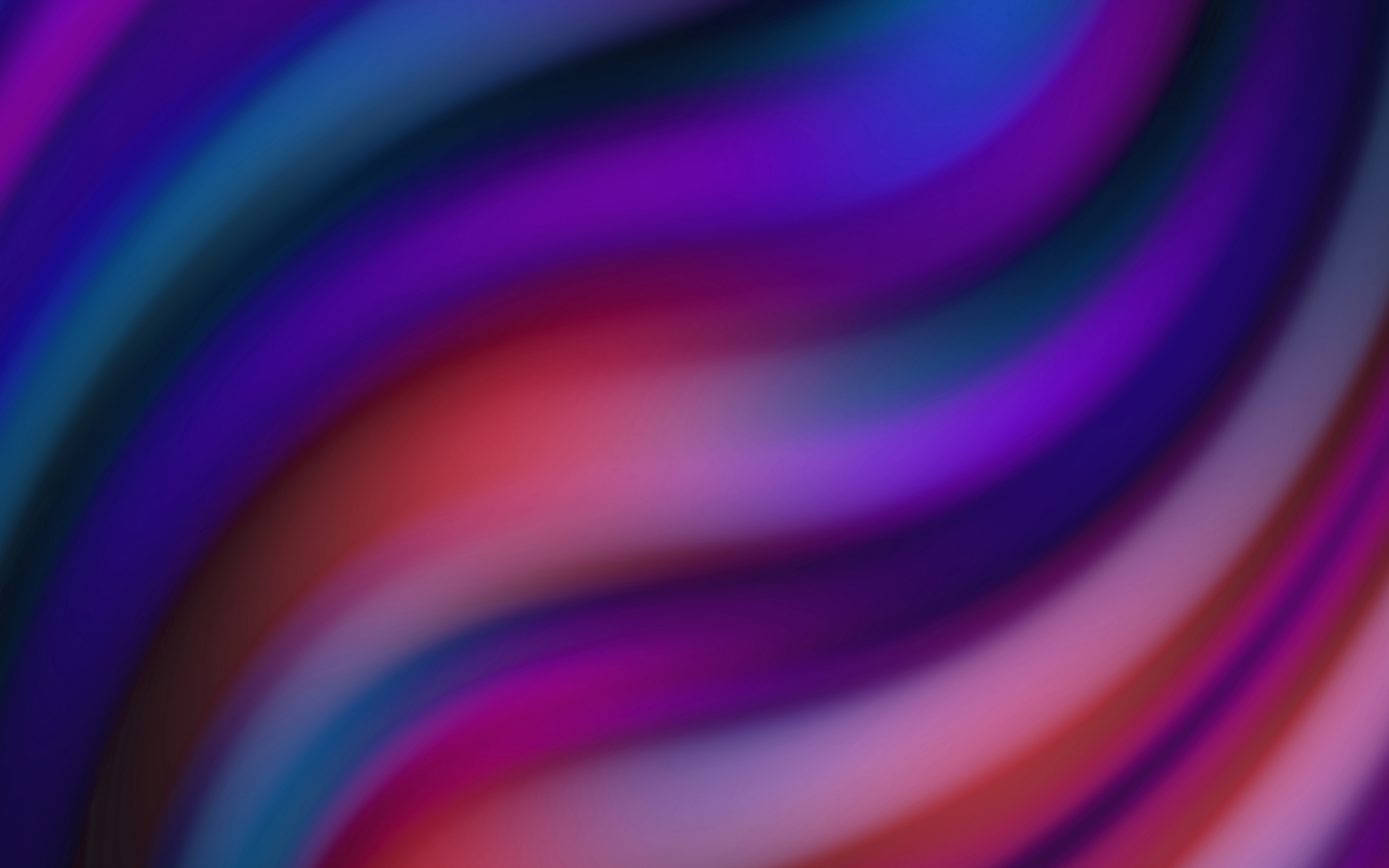 Wavy pattern, abstraction, blur, 2880x1800 wallpaper