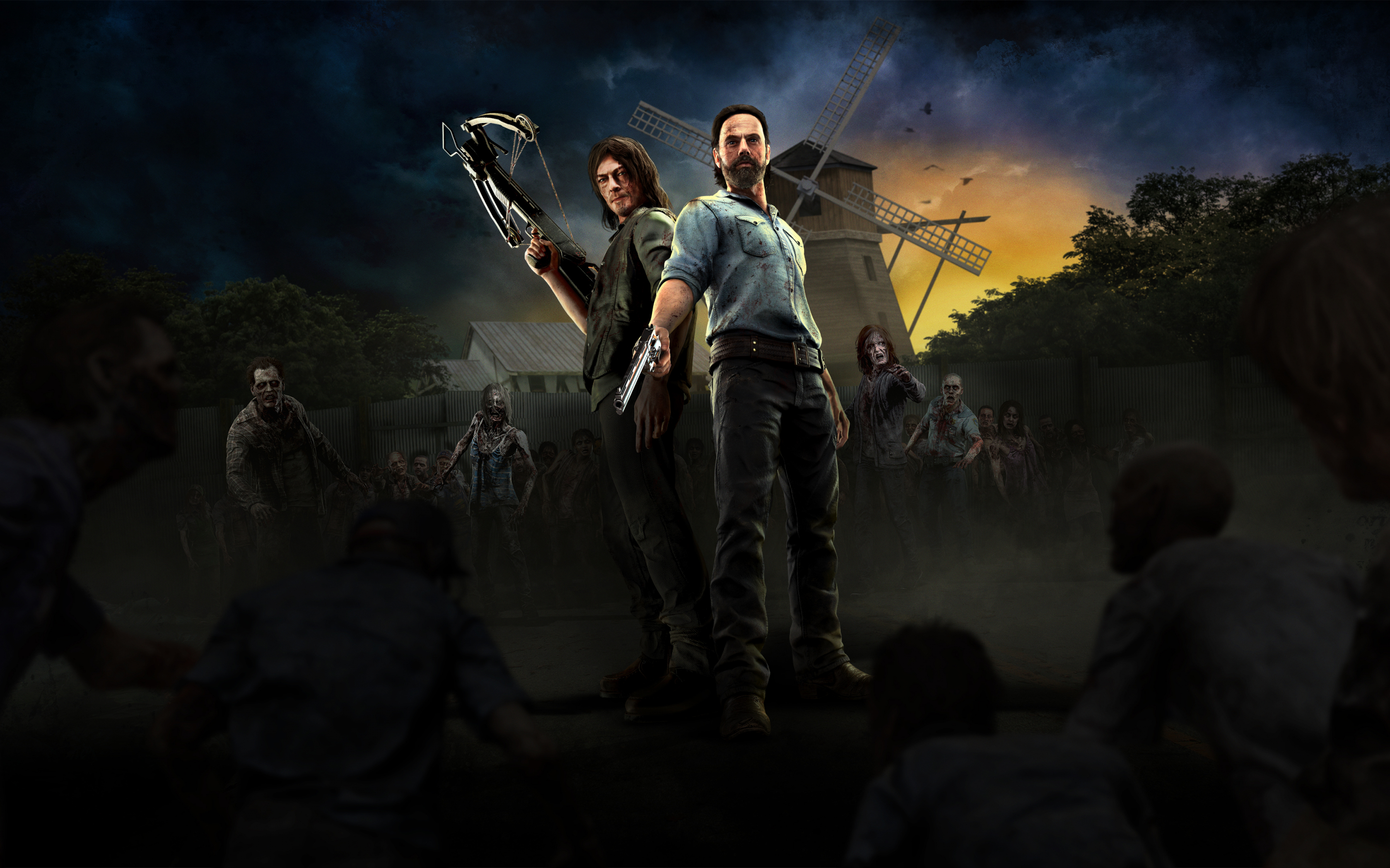 The Walking Dead Onslaught, lead character, game, 2880x1800 wallpaper