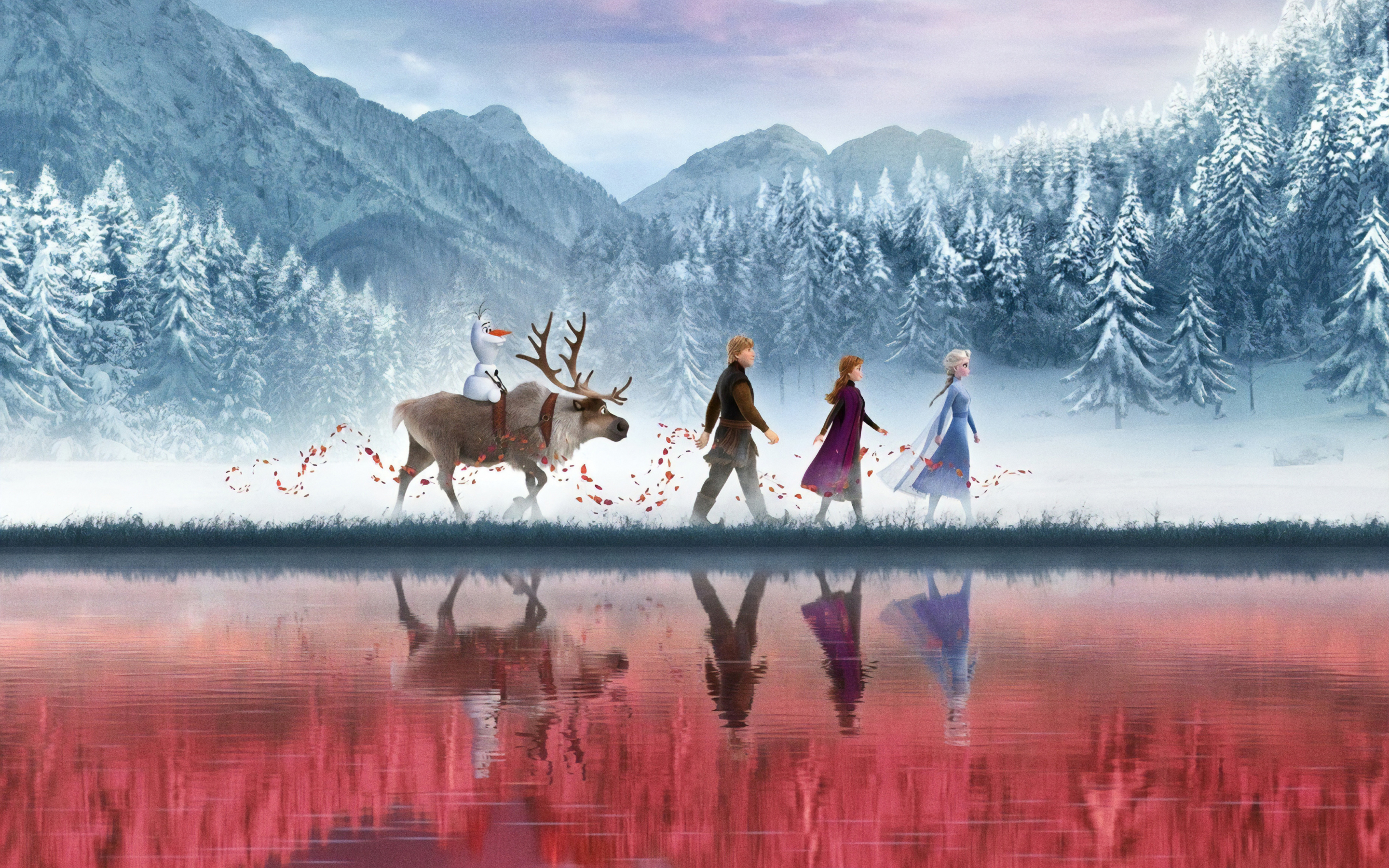 Frozen 2, outdoor, movie, animation, 2019, 2880x1800 wallpaper