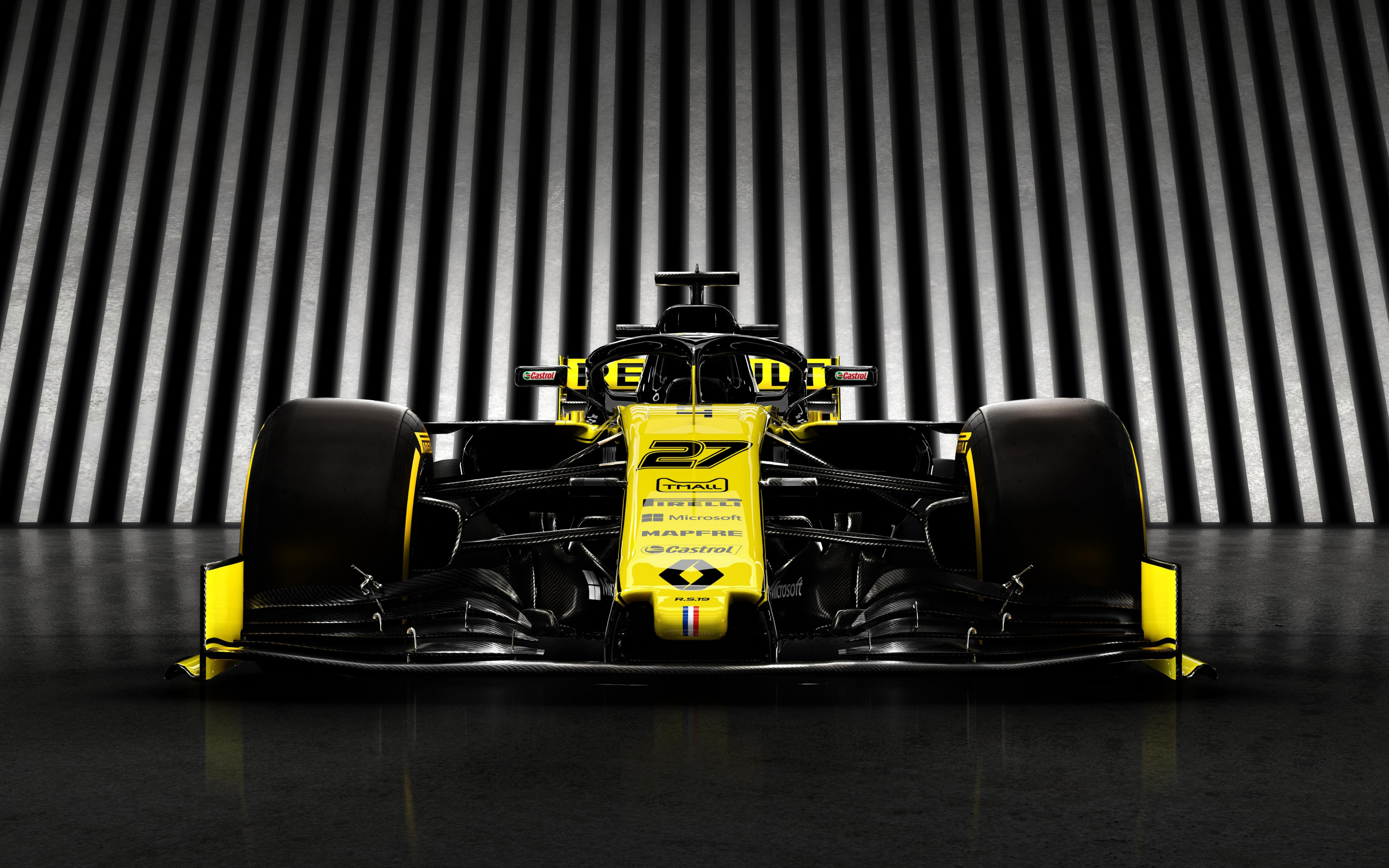 Renault R.S.19, Formula One, race car, 2880x1800 wallpaper