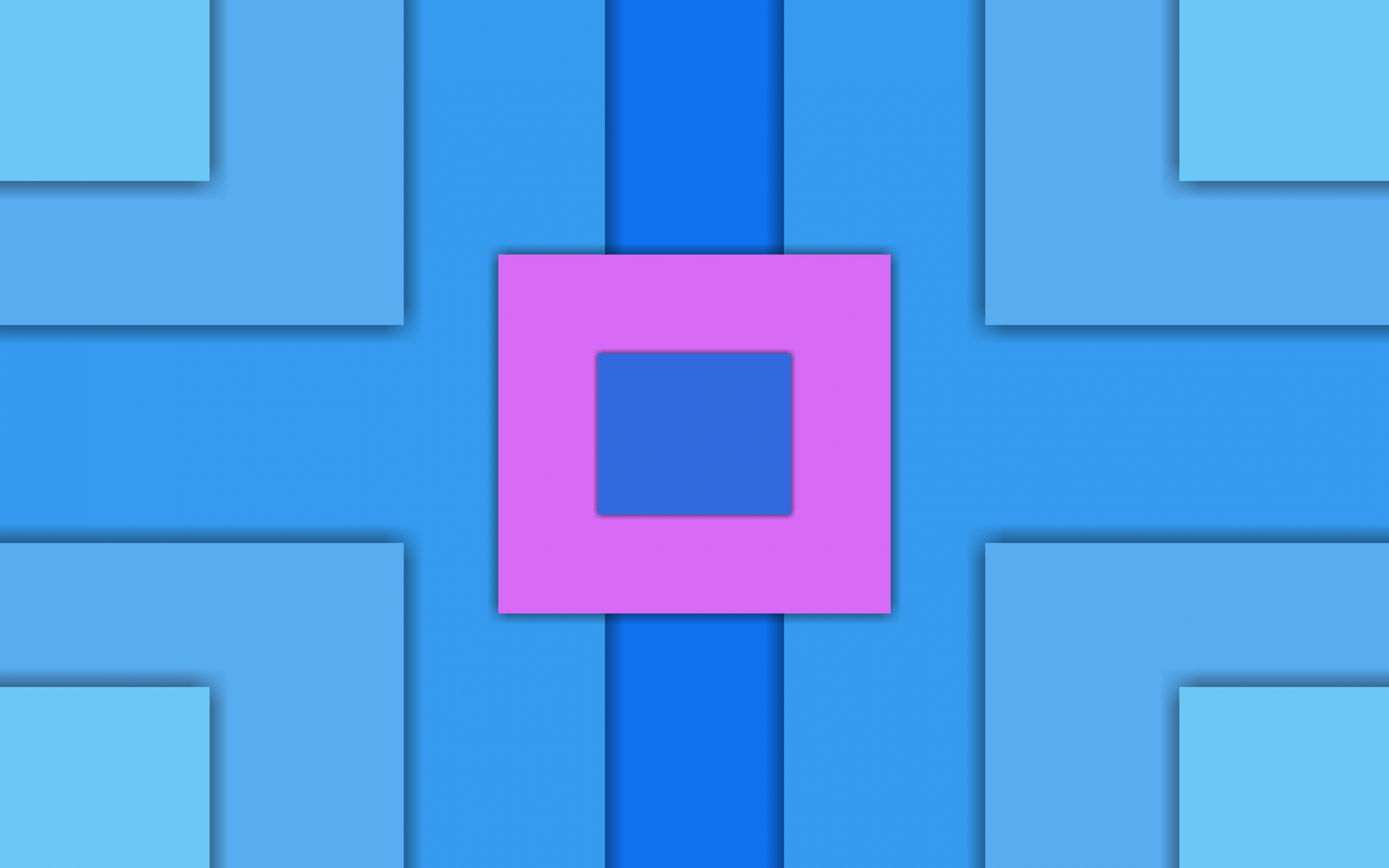 Squares, abstract, material design, 2880x1800 wallpaper