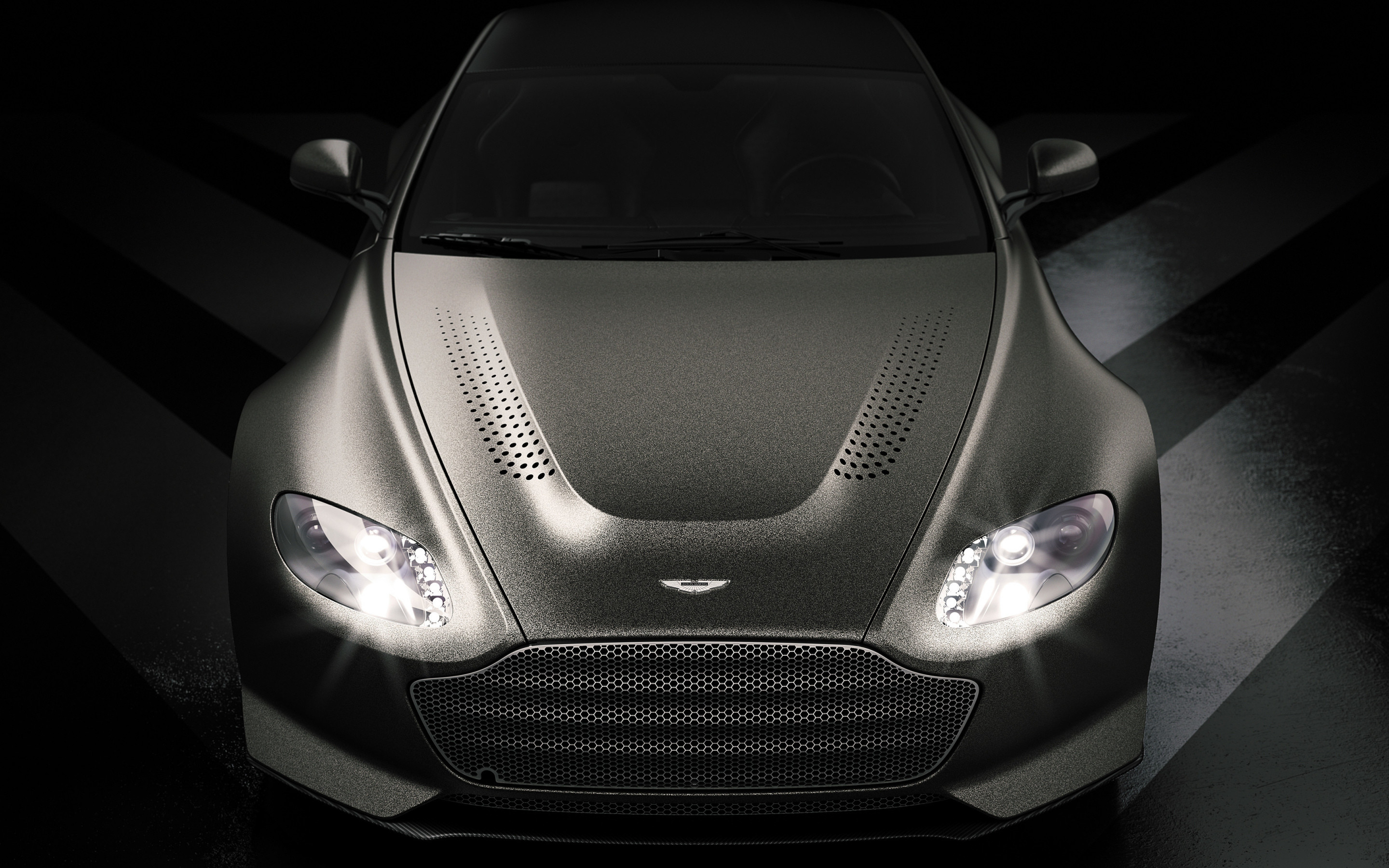 Super, luxury car, 2018, Aston Martin V12 Vantage V600, 2880x1800 wallpaper
