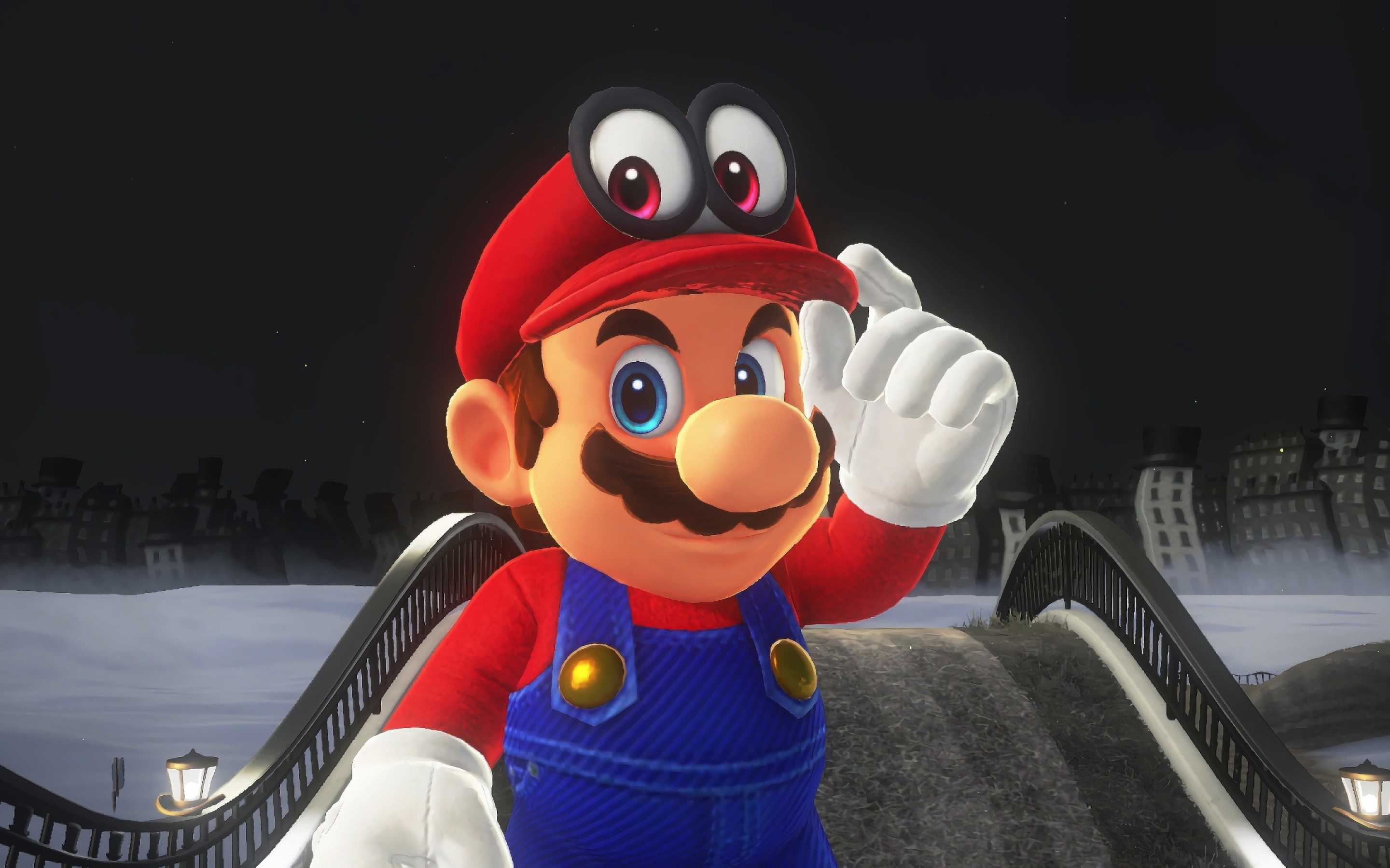 Mario, Super Mario Odyssey, video game, 2880x1800 wallpaper