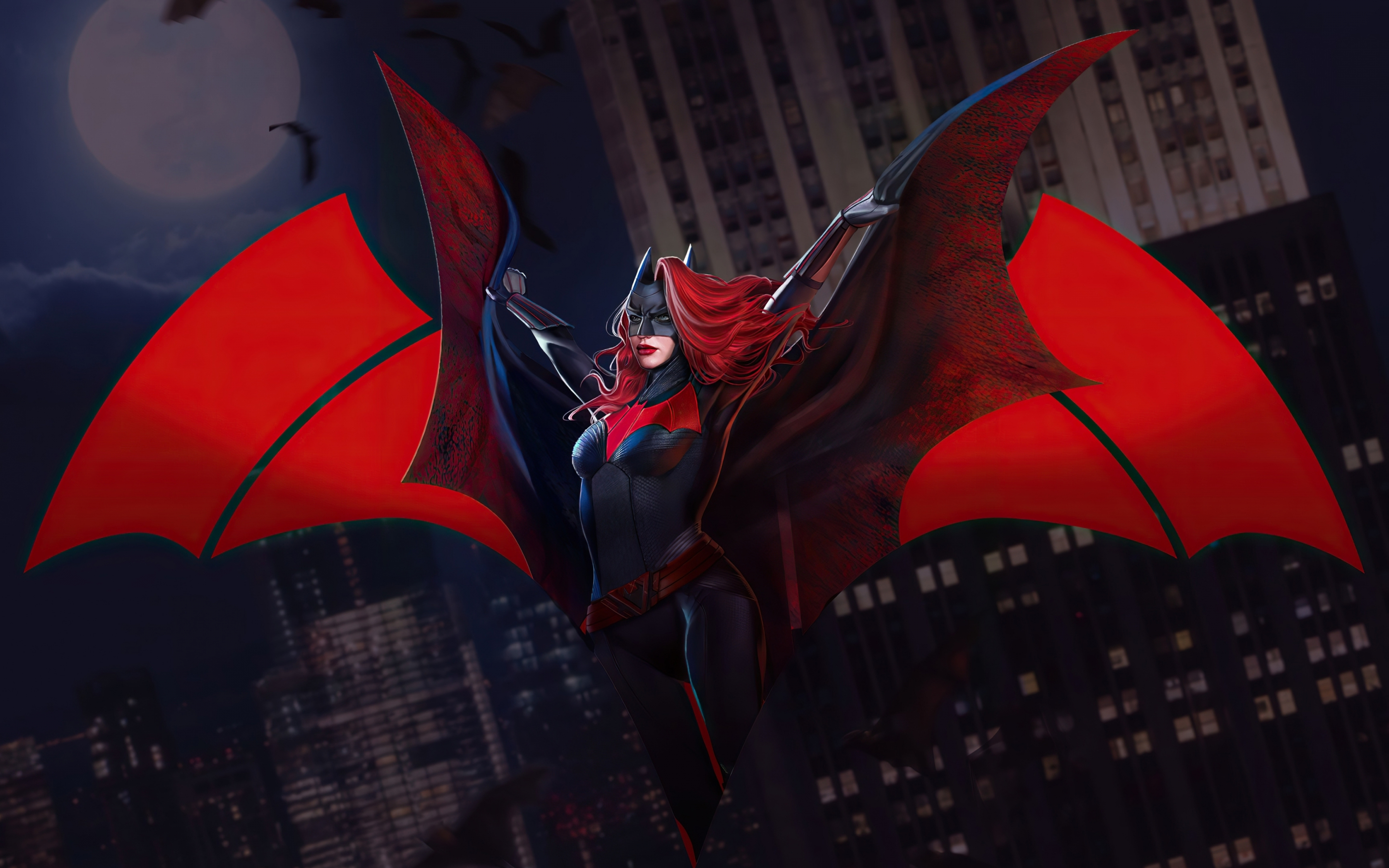 Batwoman, injustice 2, art, 2880x1800 wallpaper