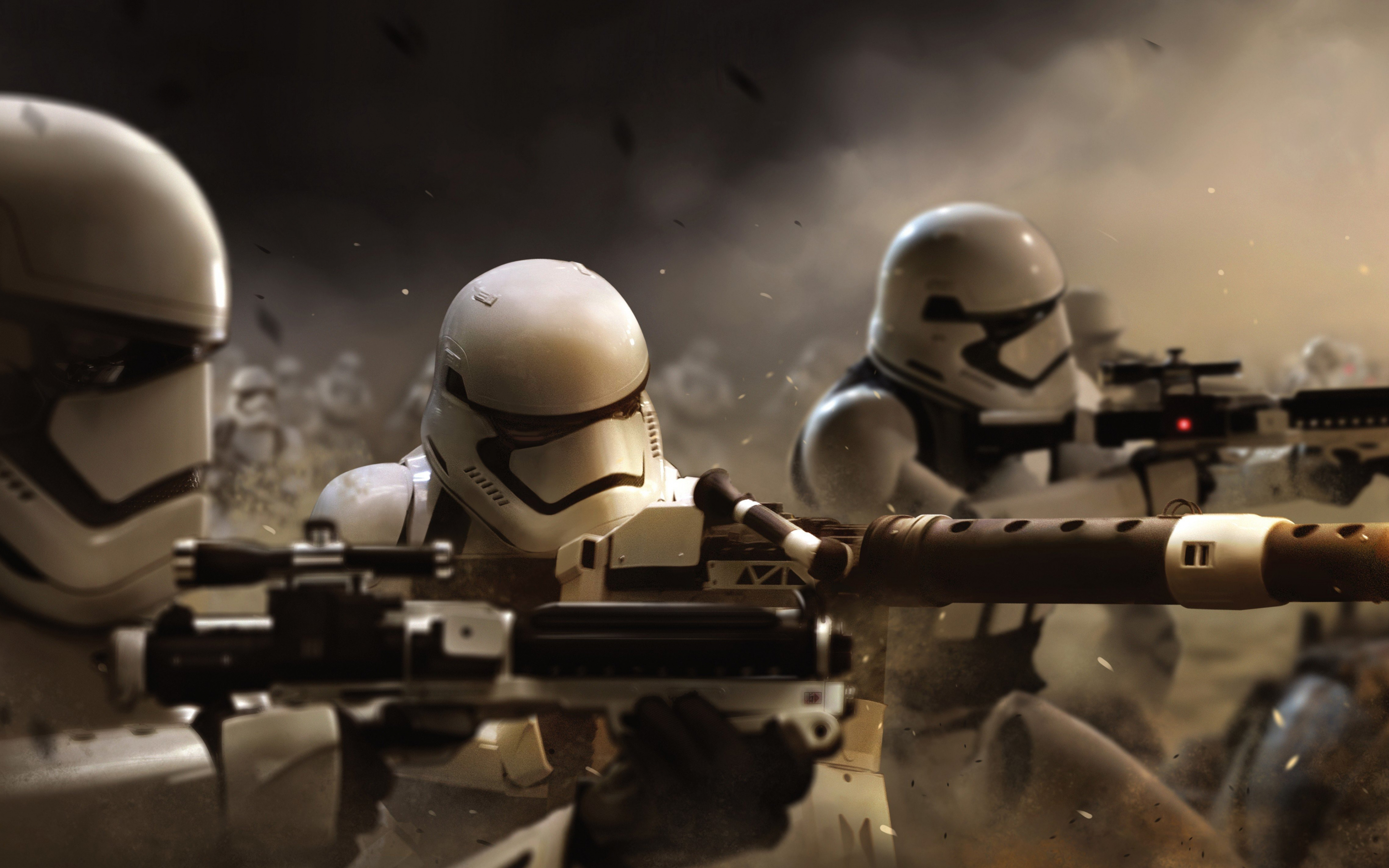 Stormtrooper, star wars, soldiers, 2880x1800 wallpaper
