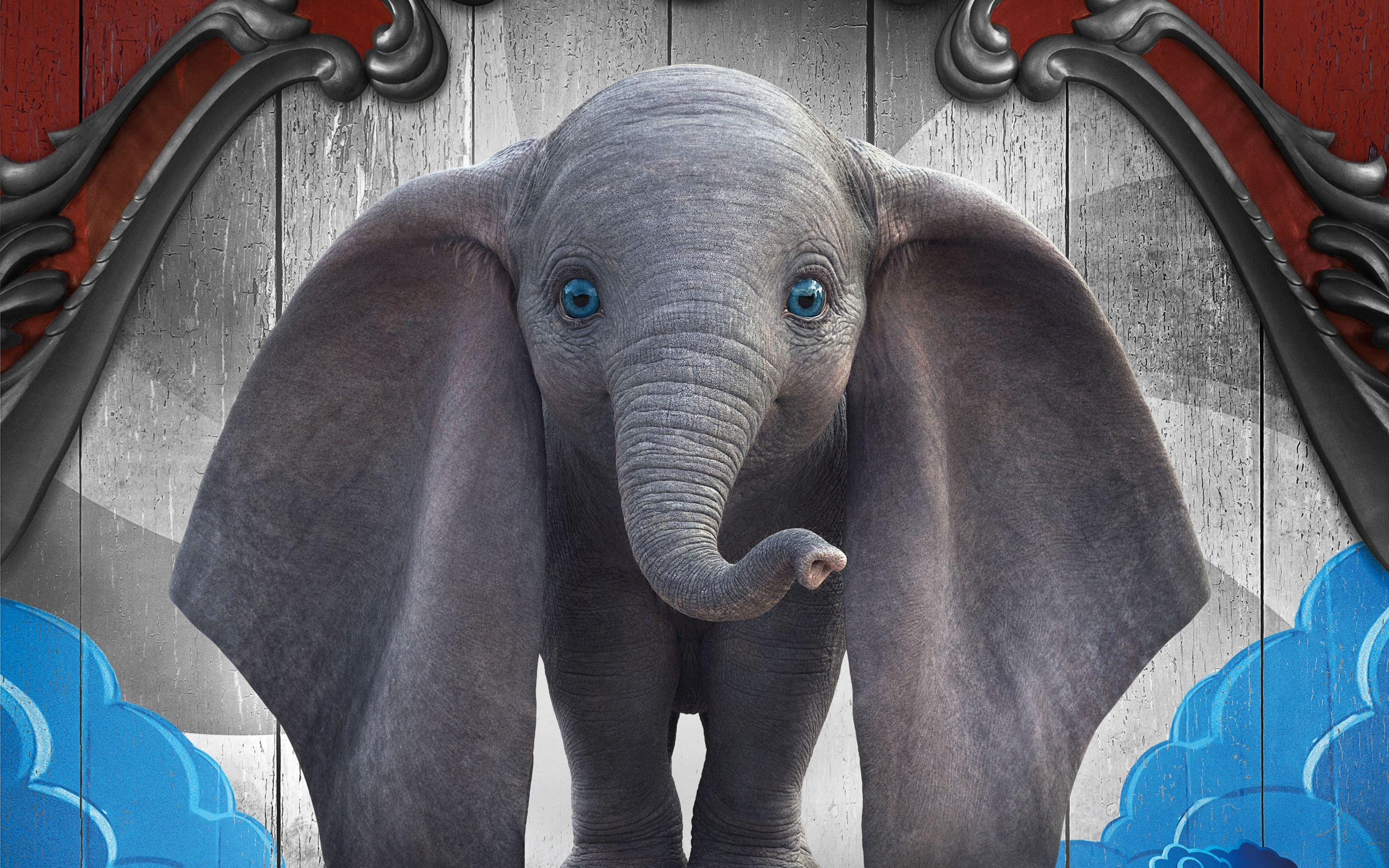 Dumbo, cute, baby elephant, 2019 movie, 2880x1800 wallpaper