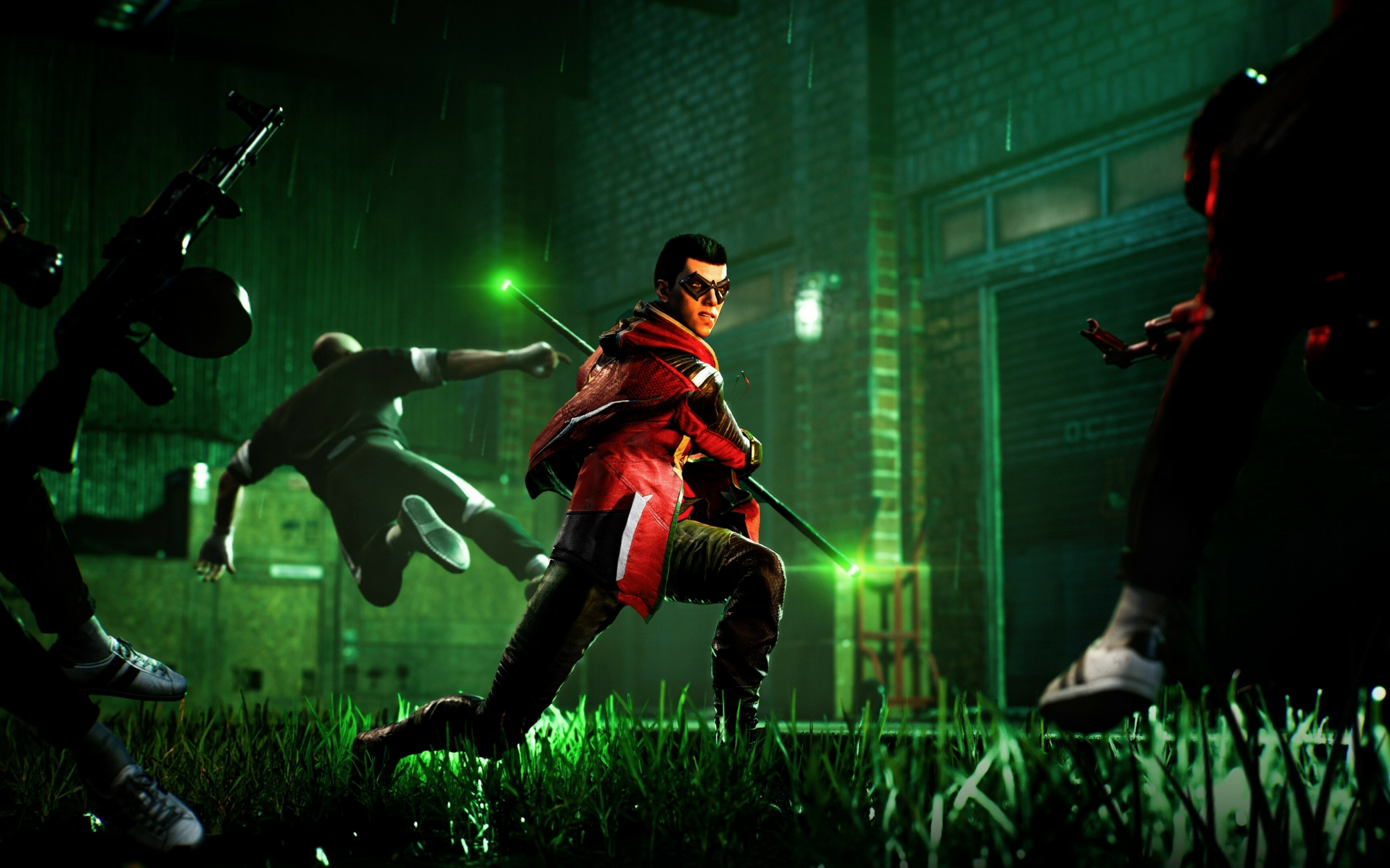 Gotham knights, Robin, game screenshot, 2022, 2880x1800 wallpaper