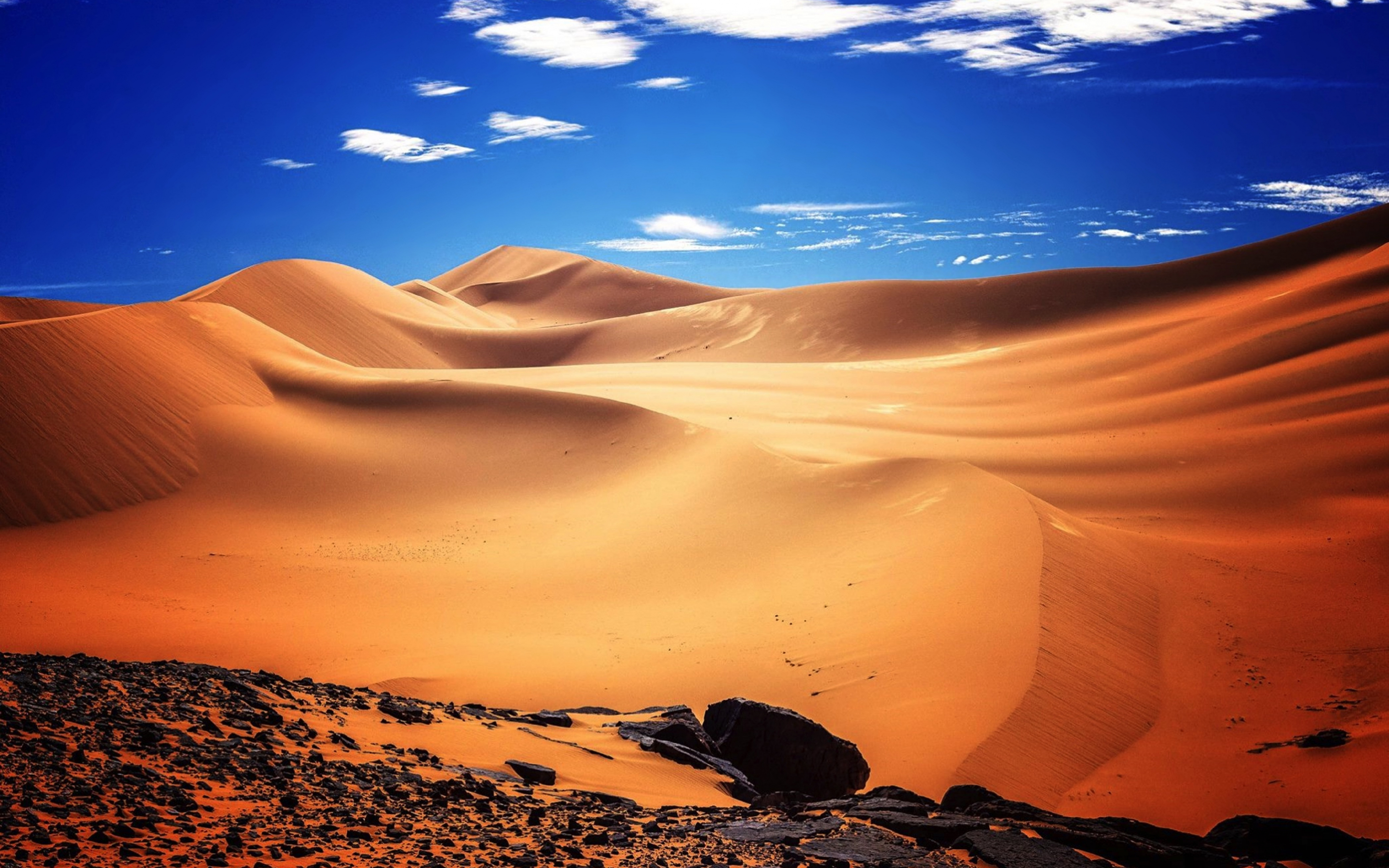 Sahara, desert, nature, landscape, 2880x1800 wallpaper