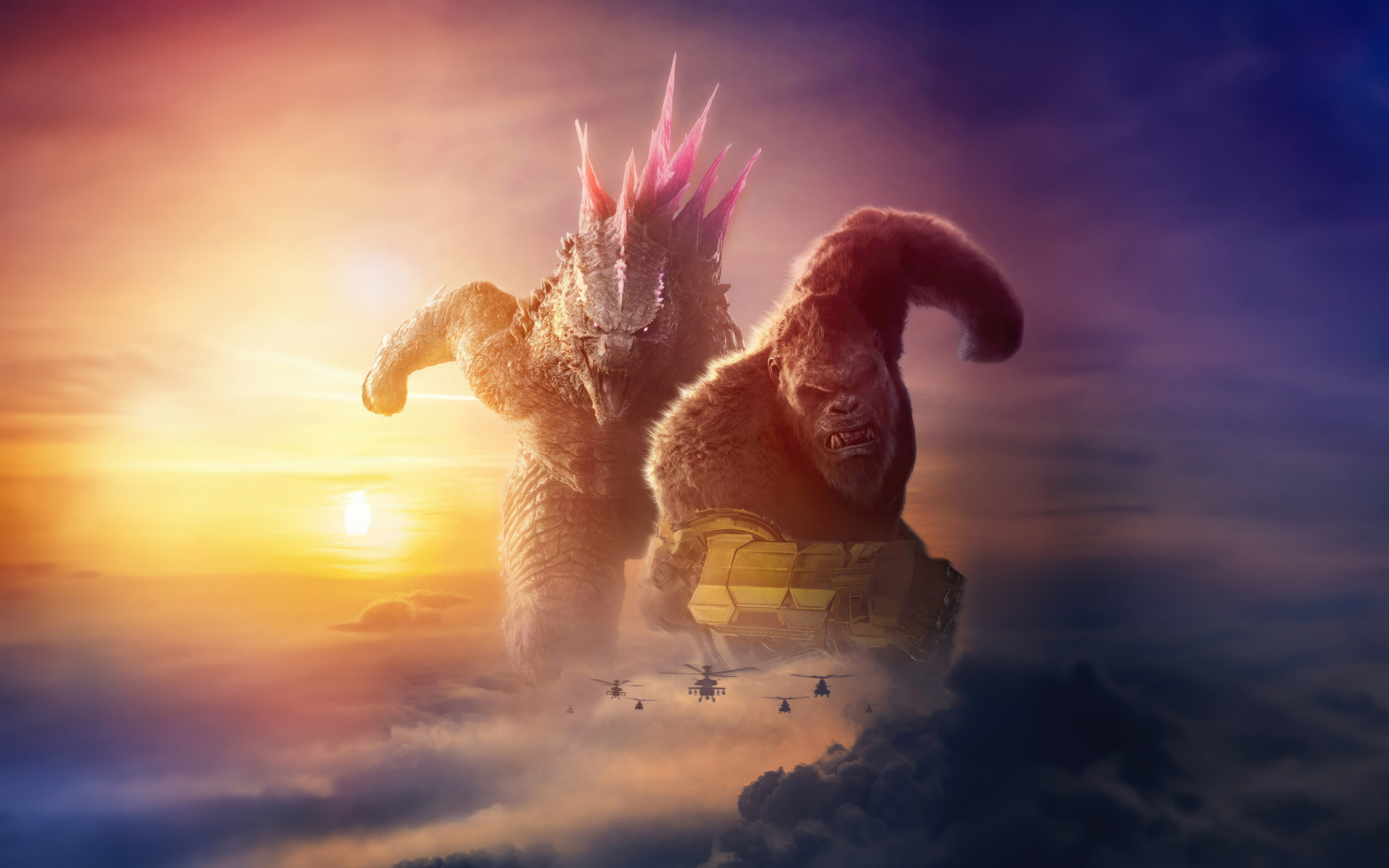 Godzilla x Kong: The New Empire, 24 movie, 2880x1800 wallpaper