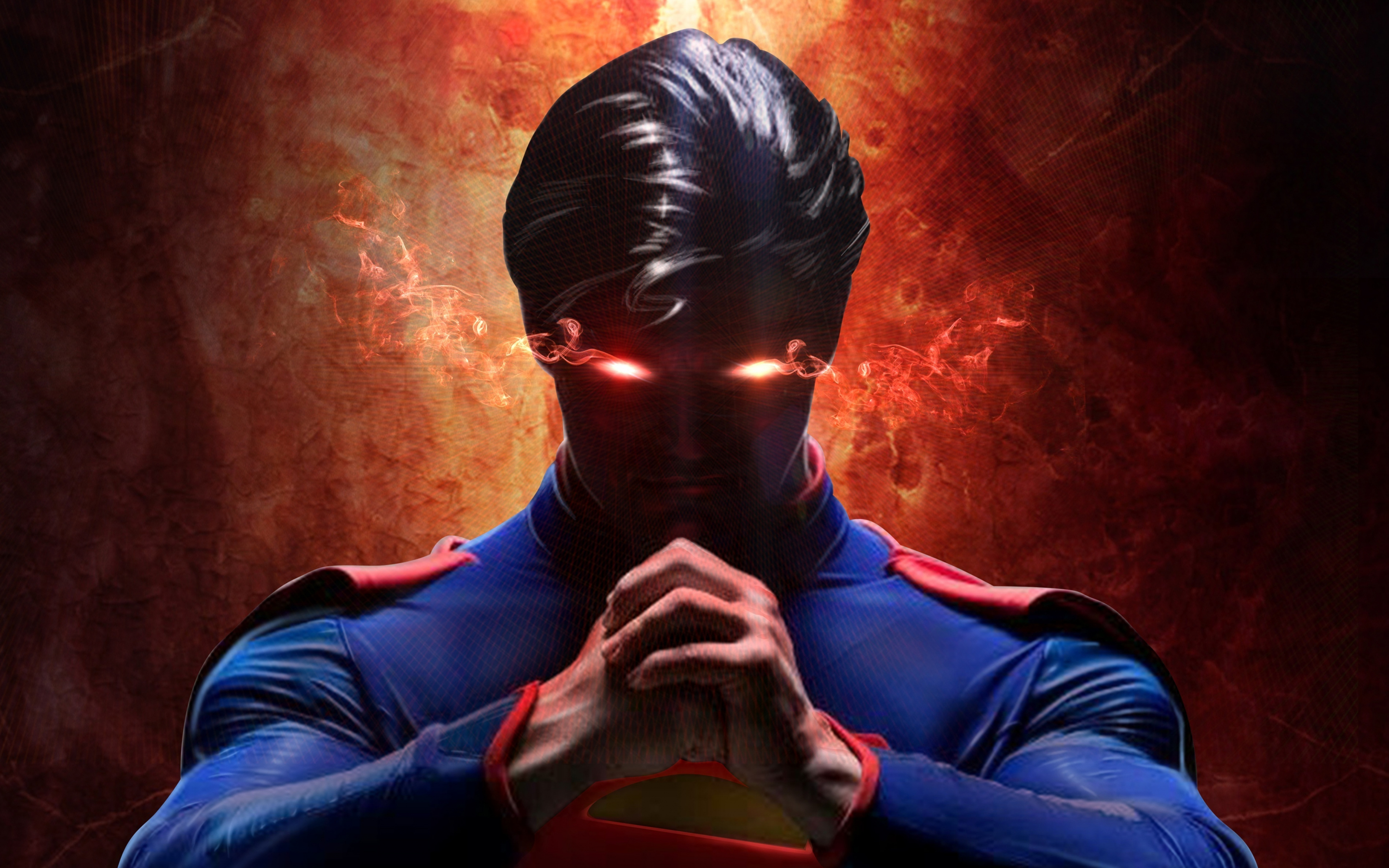 Superman, angry man, dc, 2880x1800 wallpaper