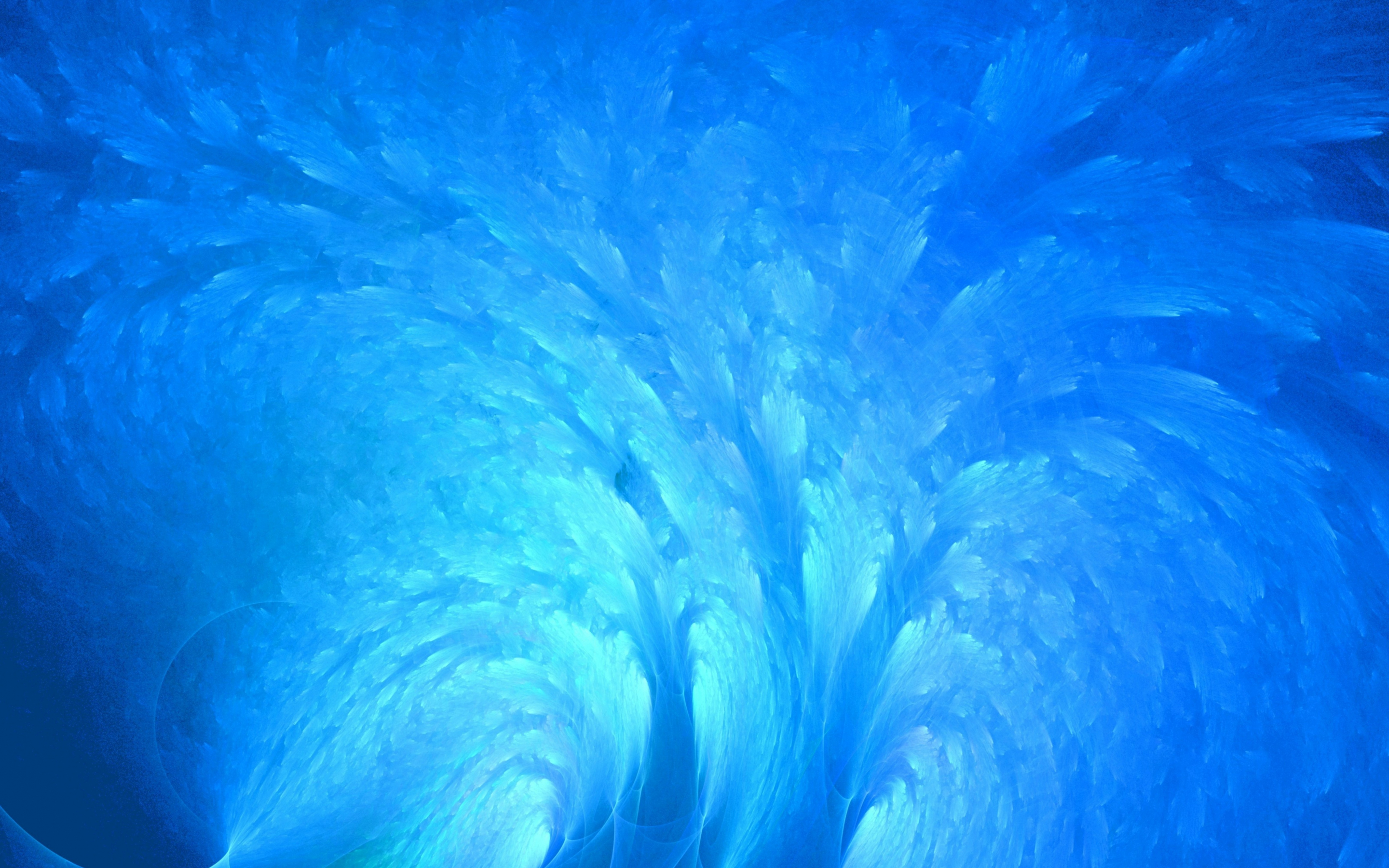 Underwater, abstract, pattern, blue structure, 2880x1800 wallpaper