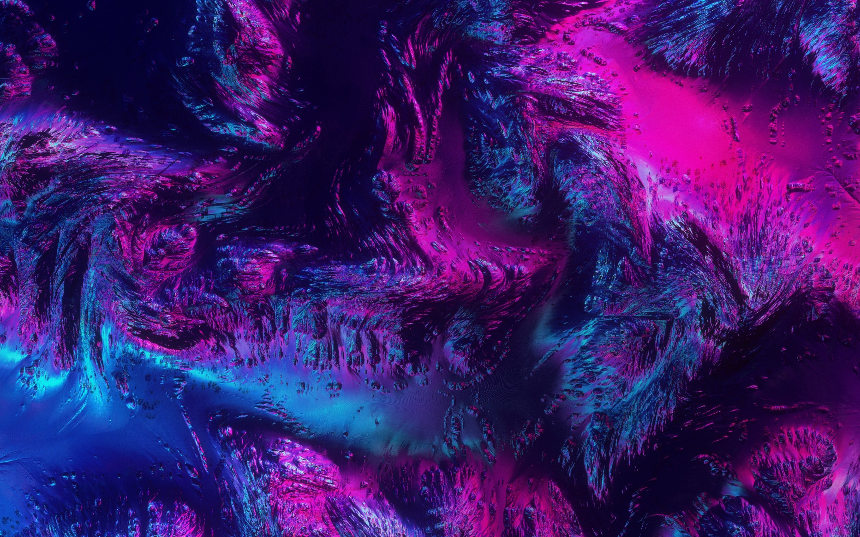 Neon, texture, abstract, dark, art, 2880x1800 wallpaper
