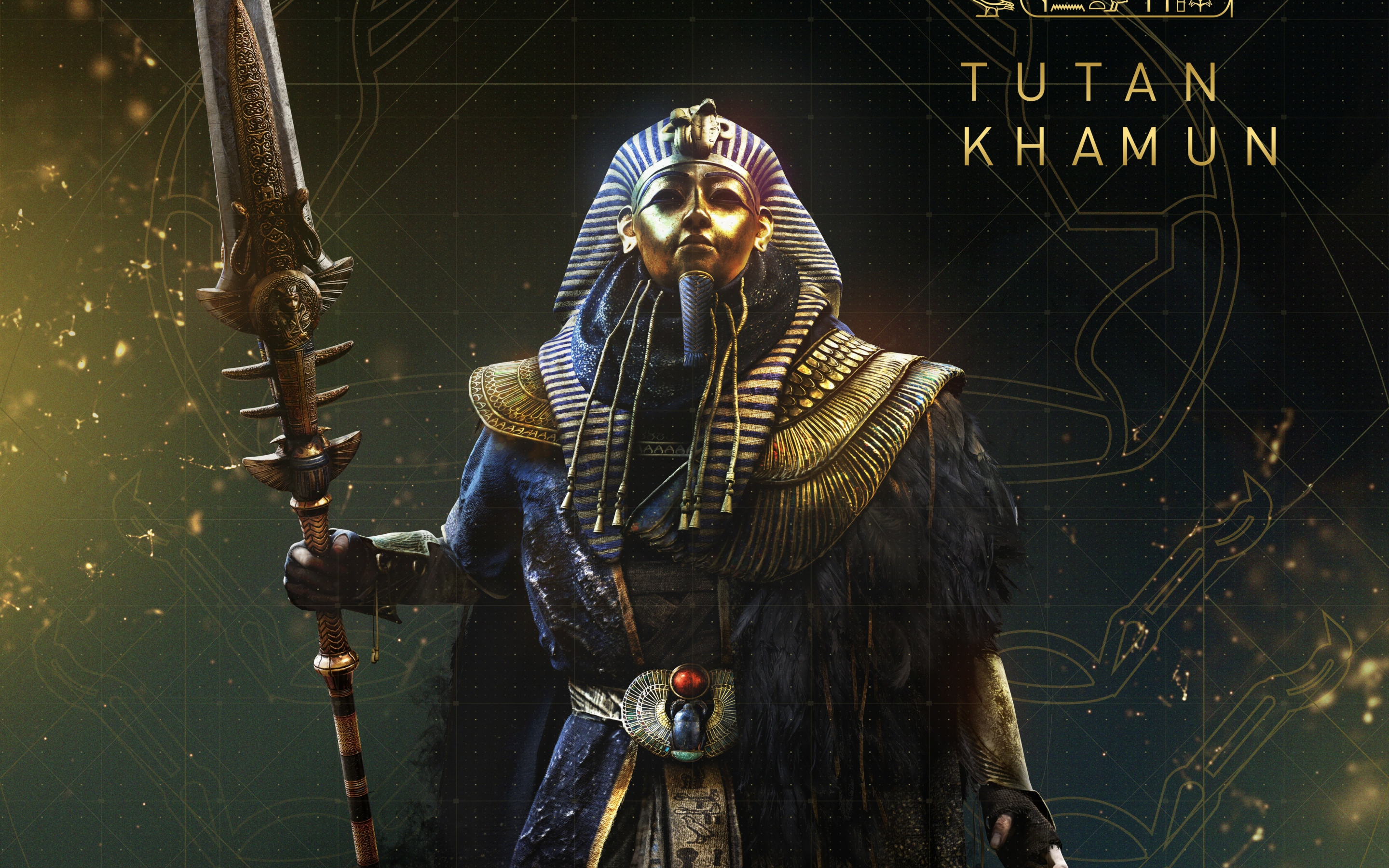 Assassin's Creed: Origins, Tutan Khamun, mummy, video game, 2880x1800 wallpaper