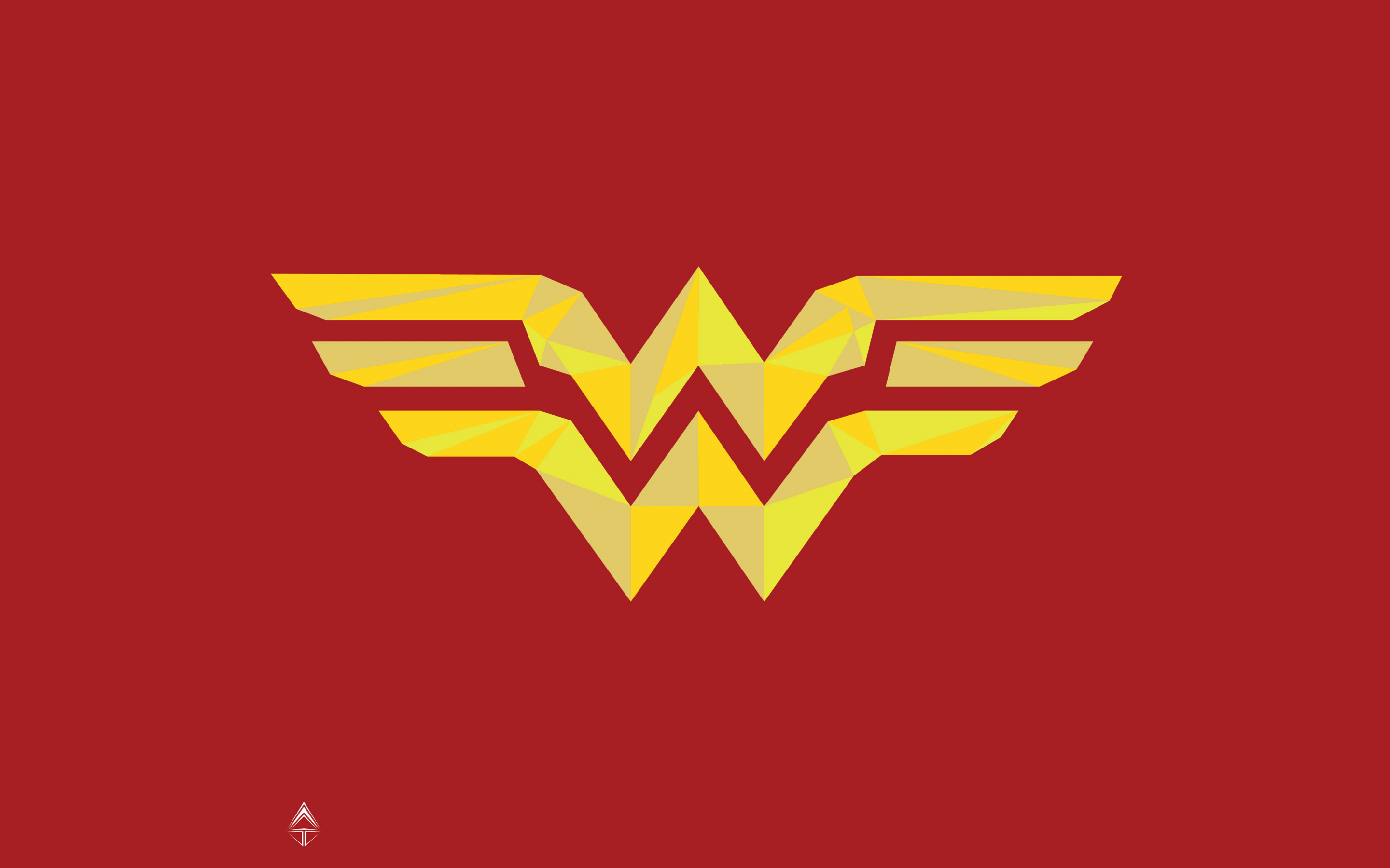Wonder woman, logo, artwork, 2880x1800 wallpaper
