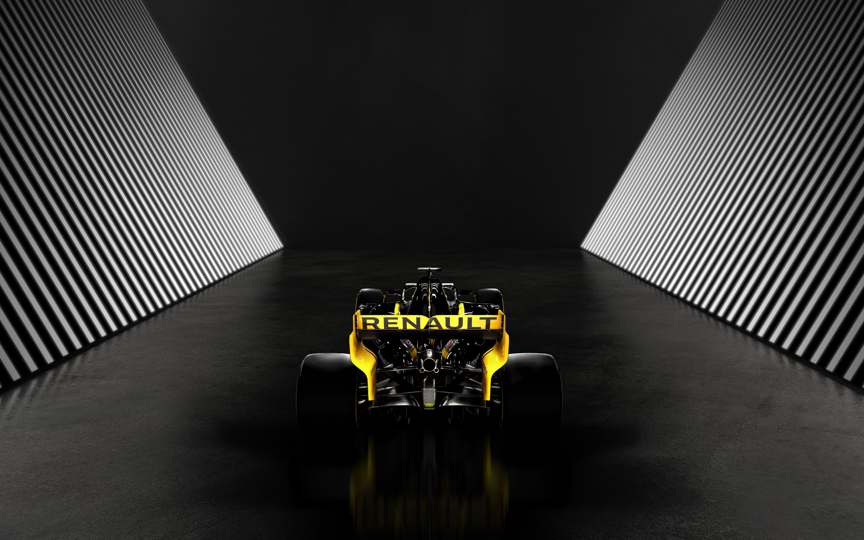 Rear view, Renault R.S.19, Formula One, 2019, 2880x1800 wallpaper