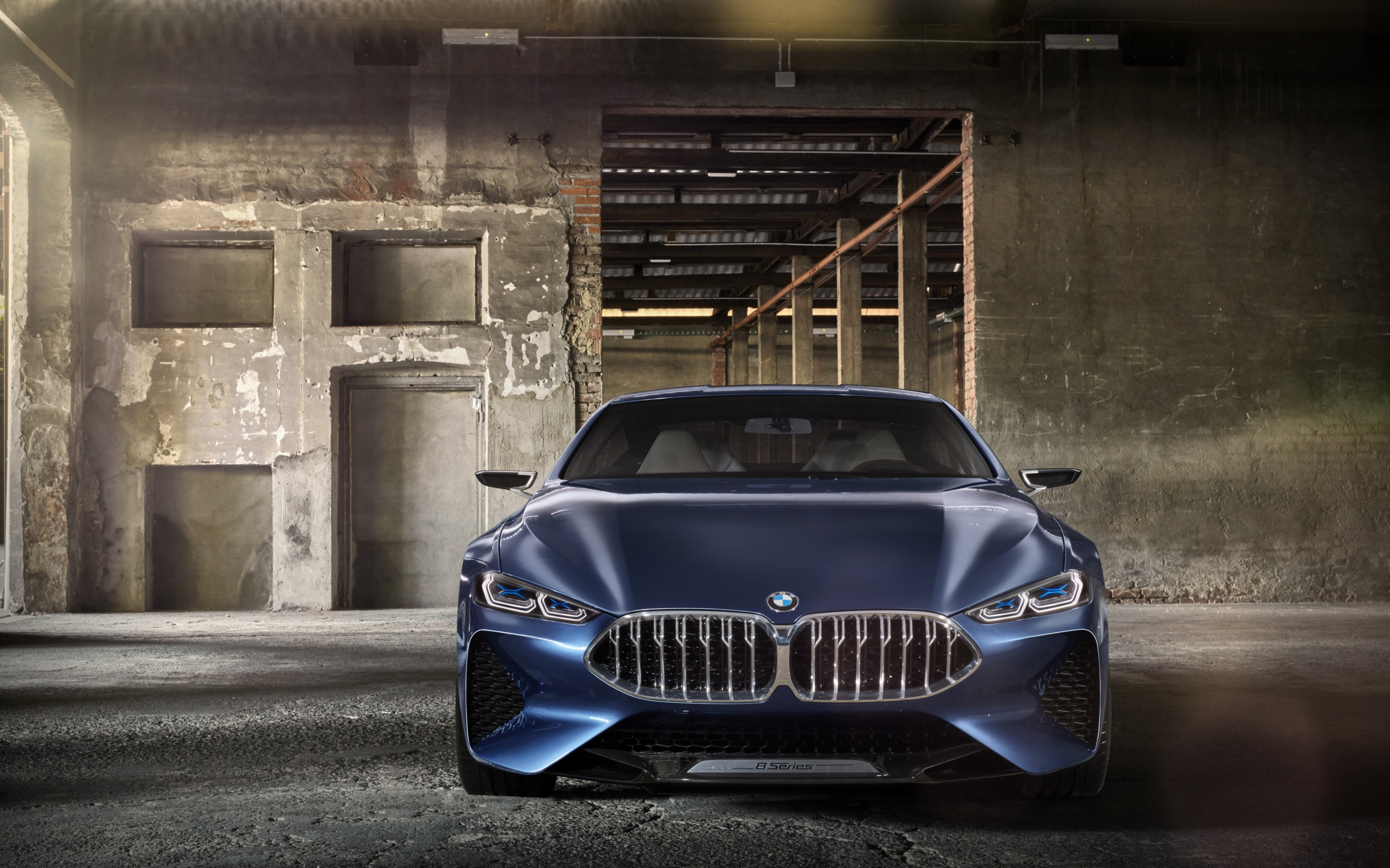 2018, Front view, Bmw concept 8 series, 2880x1800 wallpaper