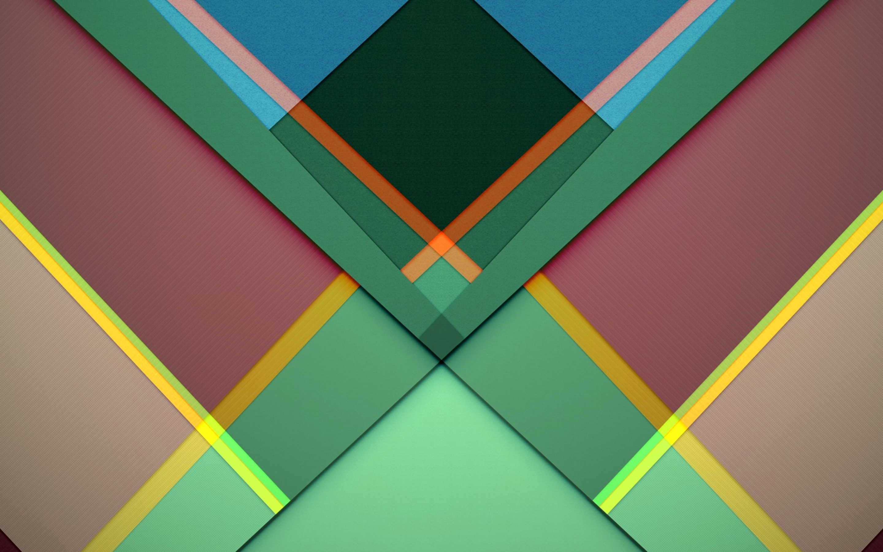 Geometry, abstract, stripes, lines, material design, 2880x1800 wallpaper
