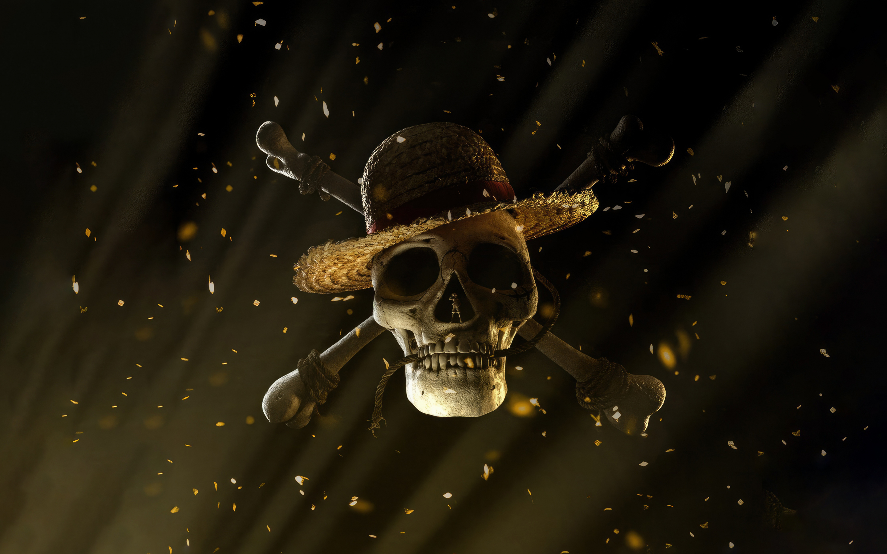 One Piece, Skull, pirate-based show, Netflix 2023, 2880x1800 wallpaper