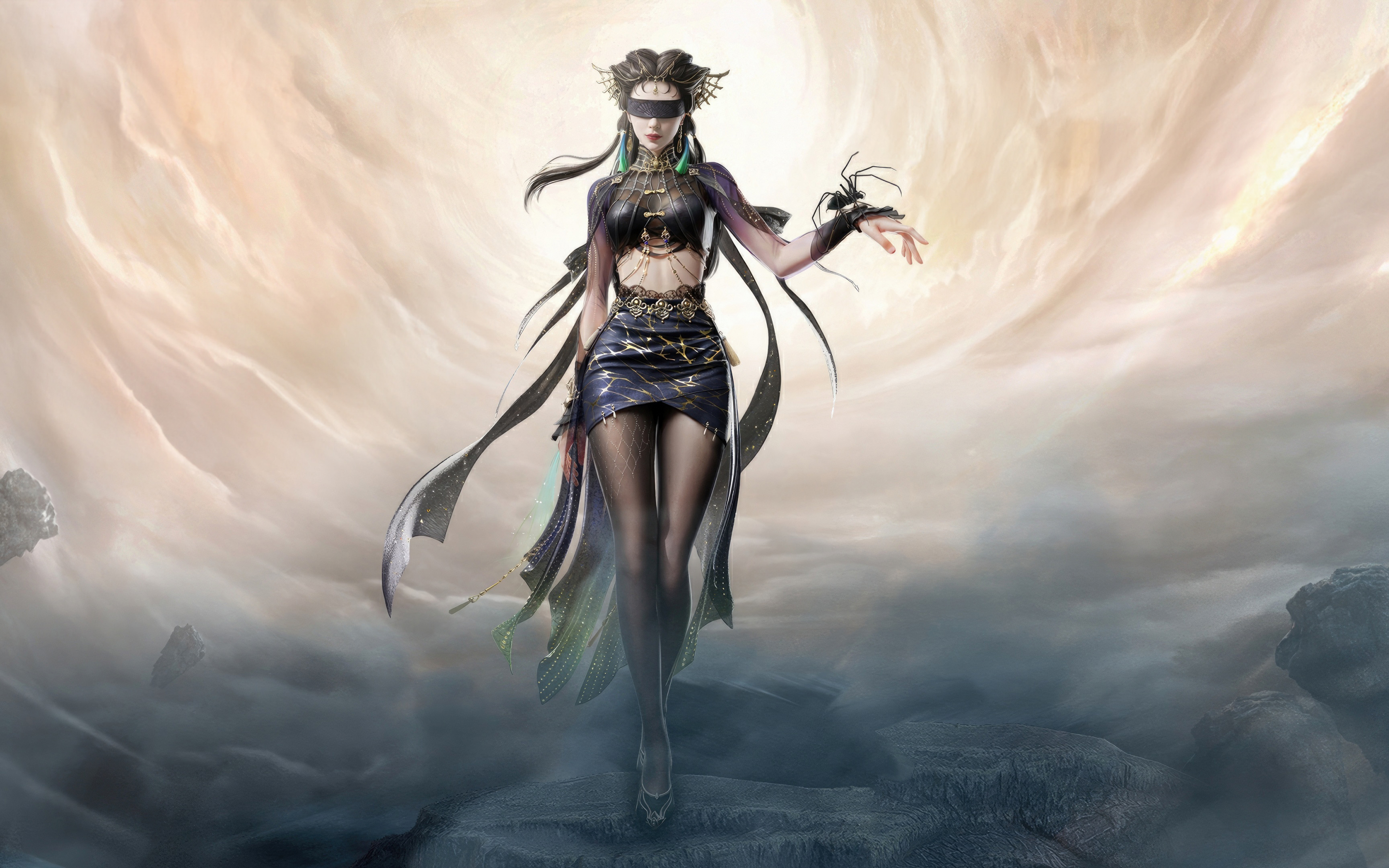 Tianhai, NARAKA: BLADEPOINT, fantasy game, 2880x1800 wallpaper