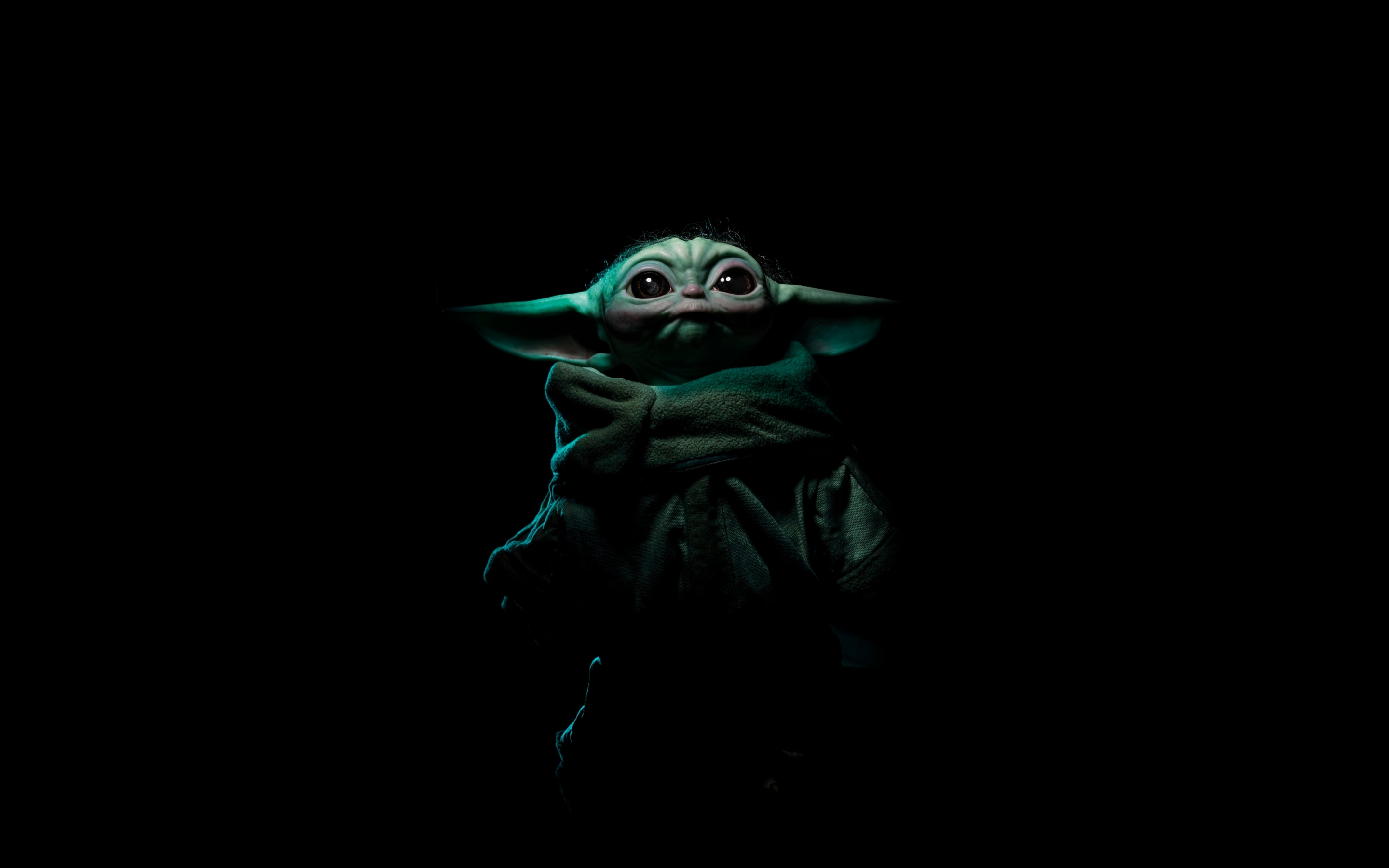 Baby Yoda, star wars, fan art, 2021, 2880x1800 wallpaper