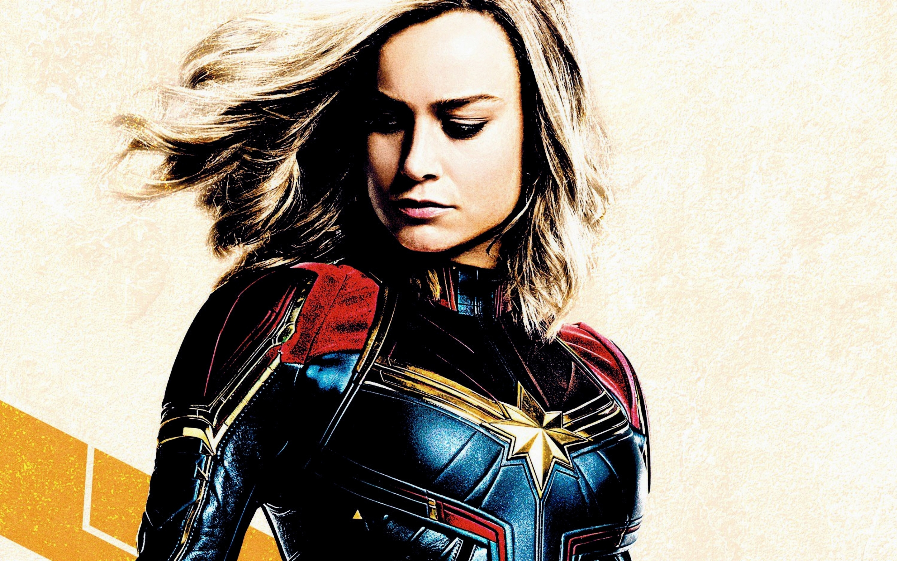 Movie, Captain Marvel, artwork, Brie Larson, 2019, 2880x1800 wallpaper