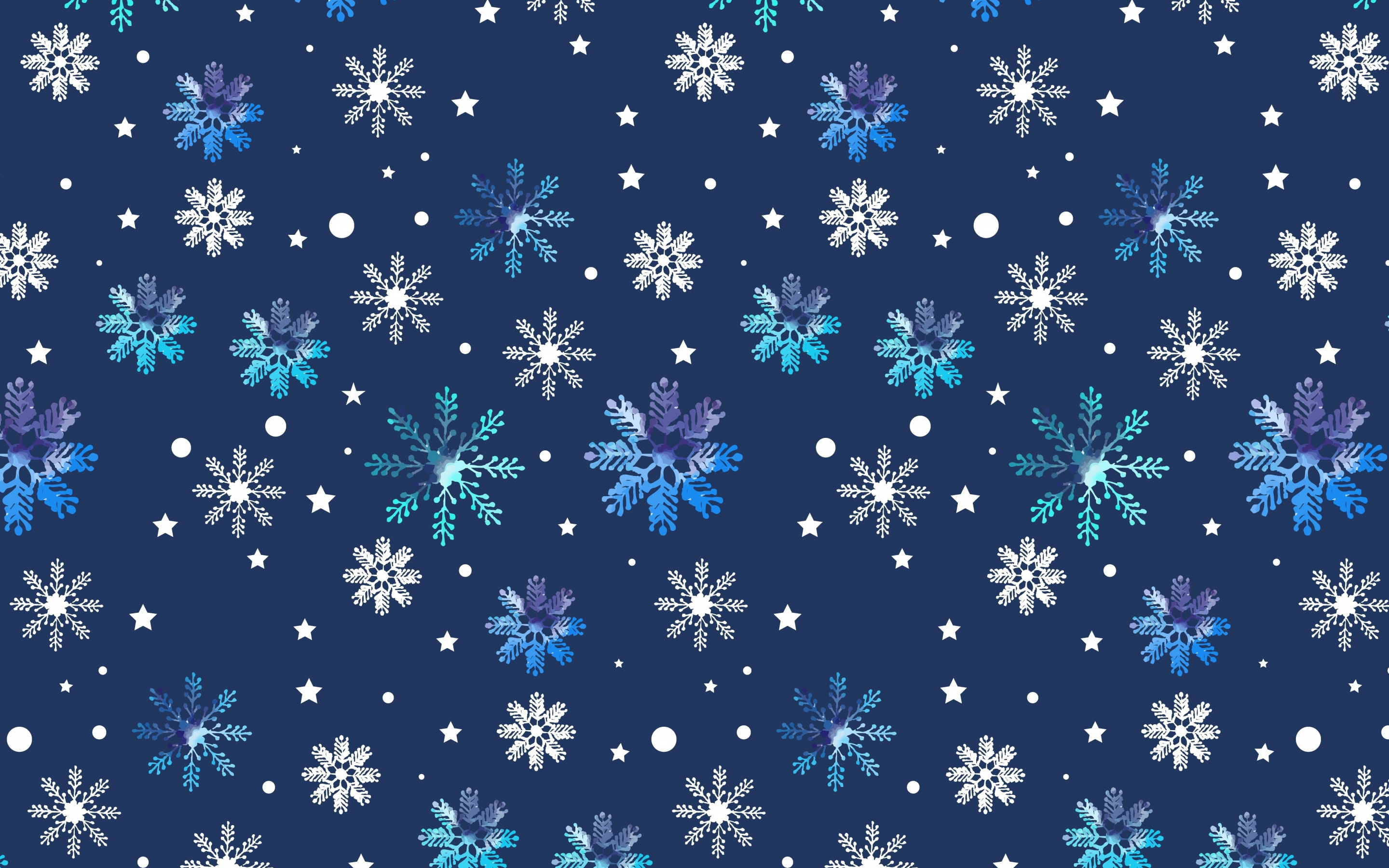 Abstract, snowflake, pattern, 2880x1800 wallpaper
