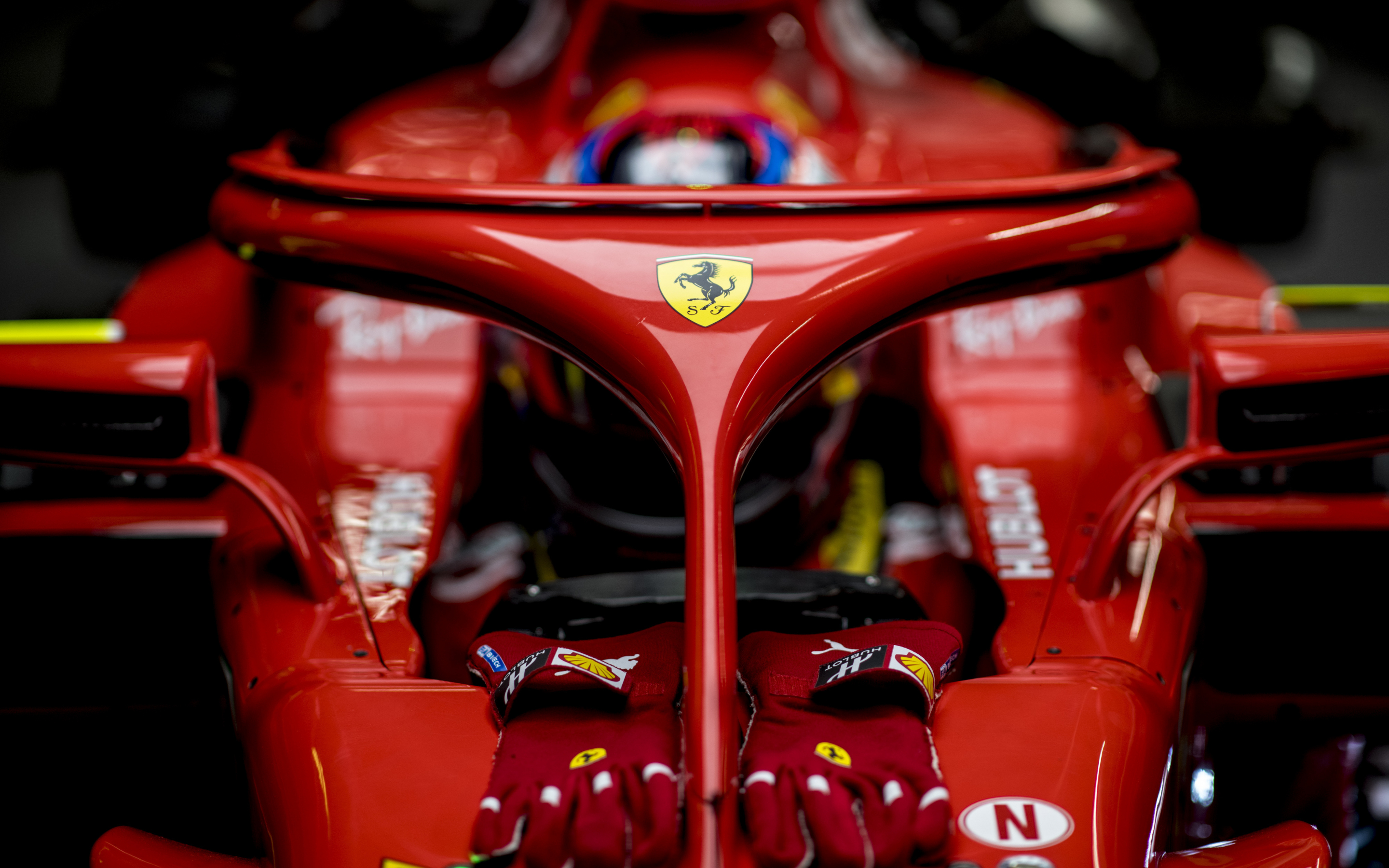 Ferrari SF71H, formula one, F1 sports cars, 2018, 2880x1800 wallpaper