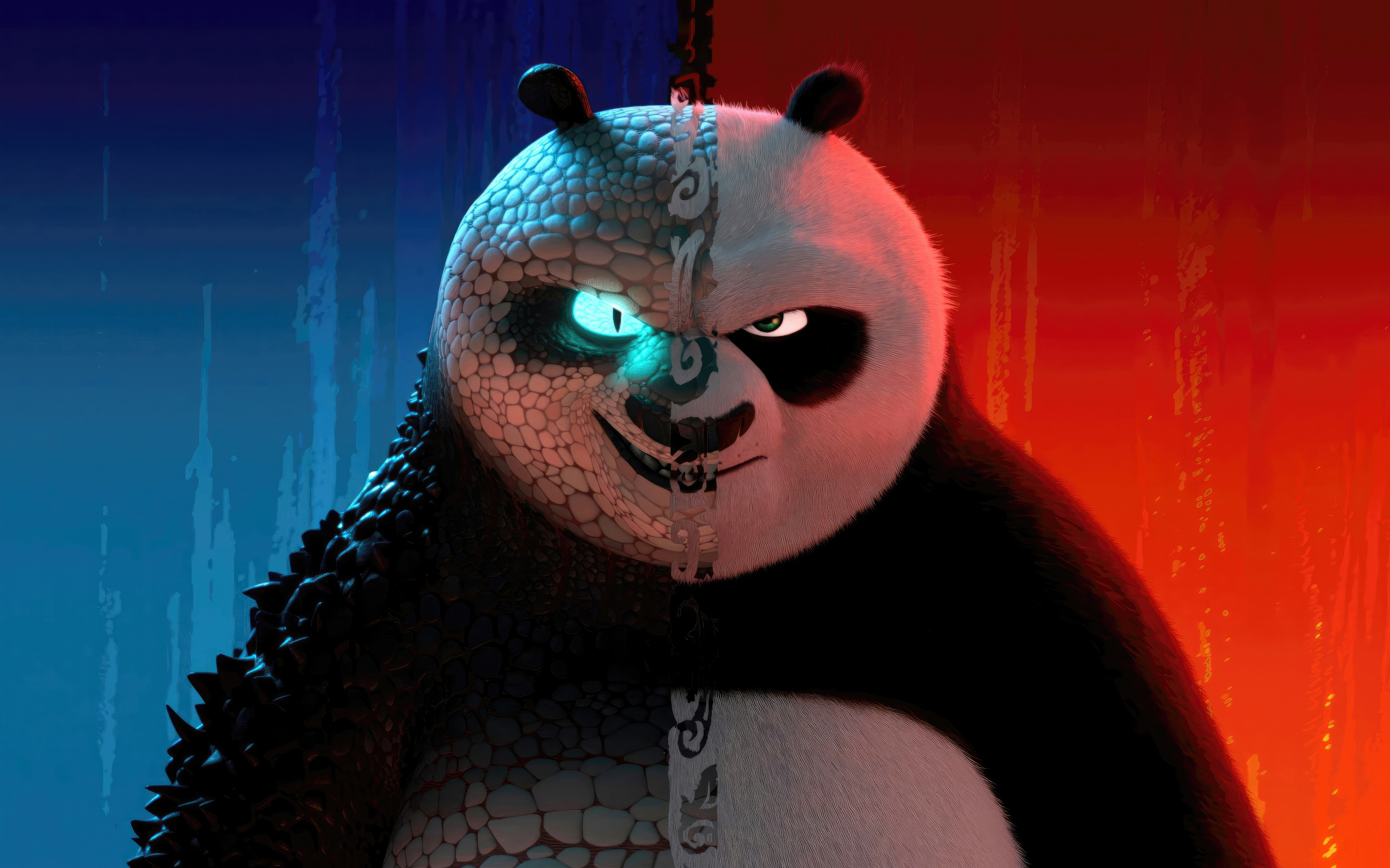 2024 movie, Kung Fu Panda 4, movie, art, 2880x1800 wallpaper