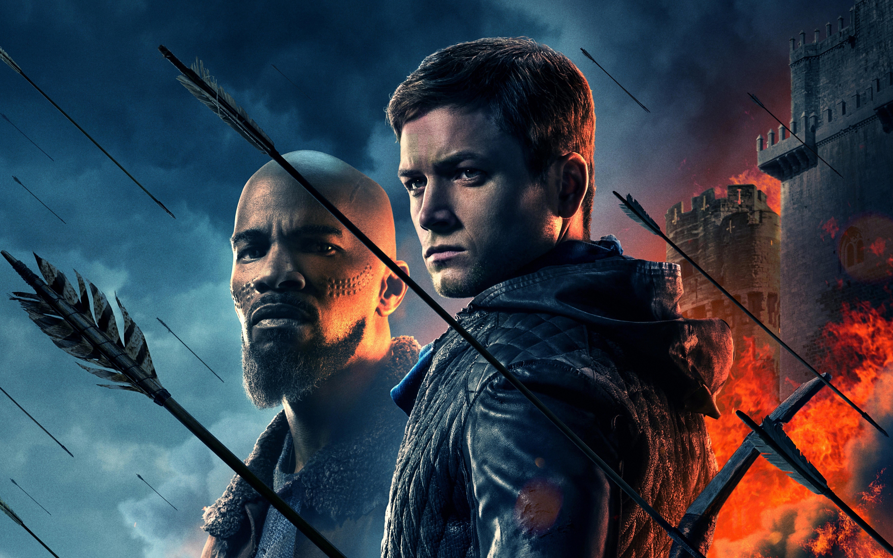 Robin Hood, movie, 2018, archer, 2880x1800 wallpaper