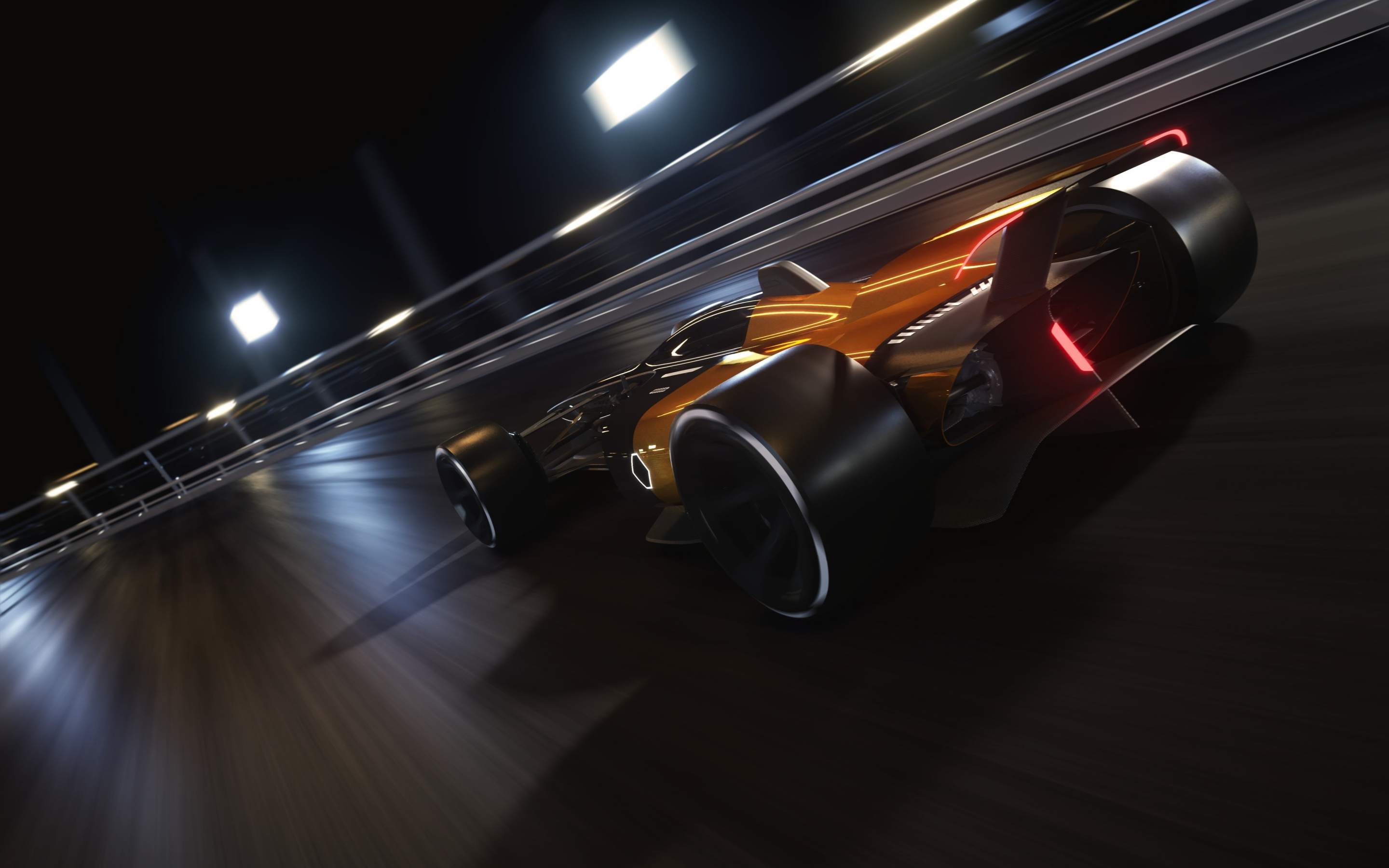 Renault R.S. 2027 Vision, sports car, on-road, 2880x1800 wallpaper
