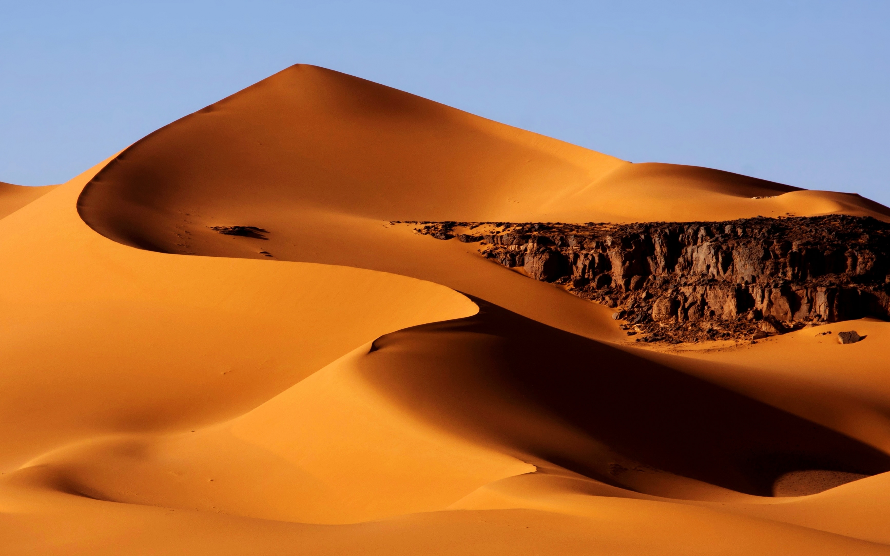 Algeria, desert, dunes, sand, 2880x1800 wallpaper