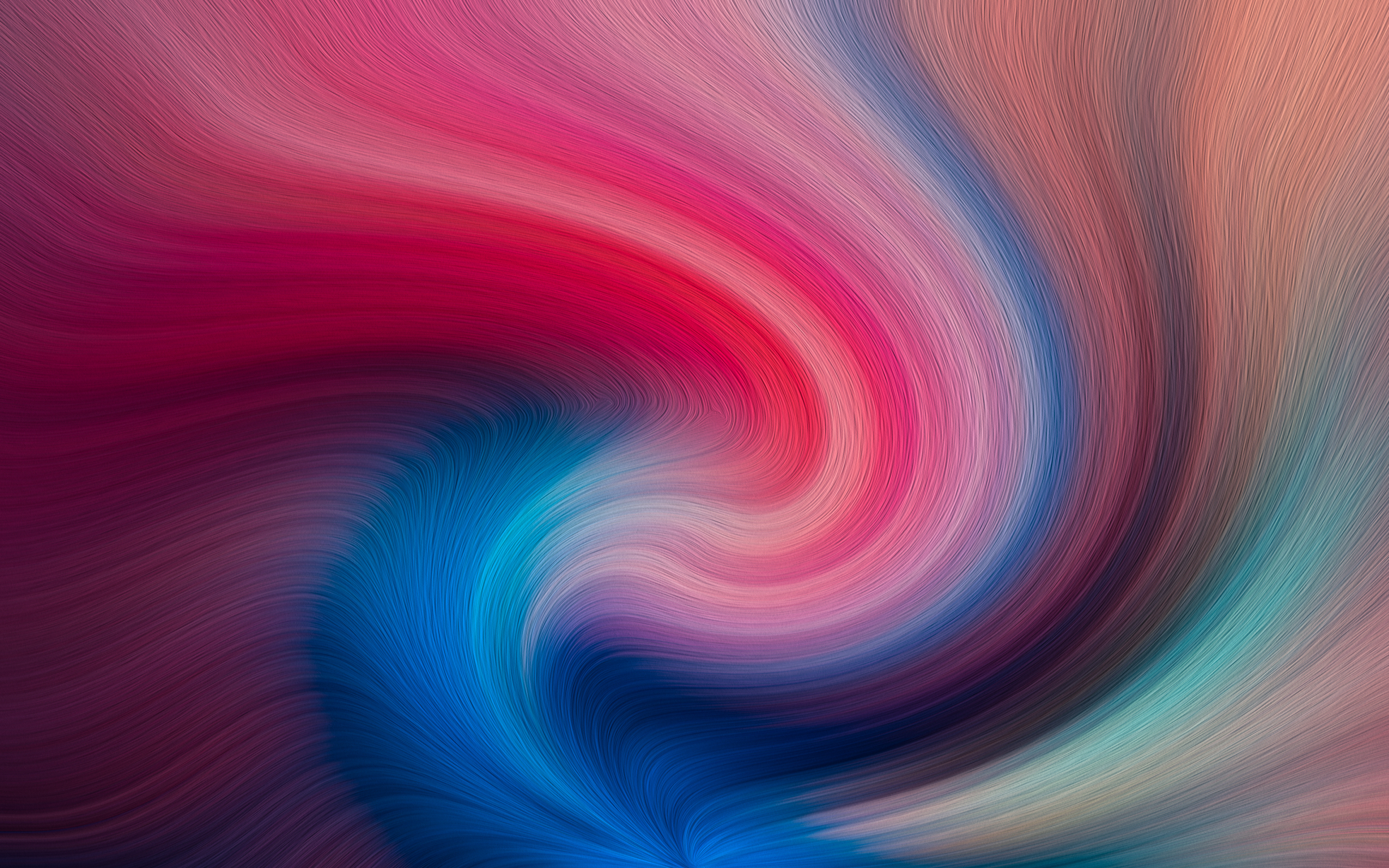 Colorful, threads, abstract, 2880x1800 wallpaper