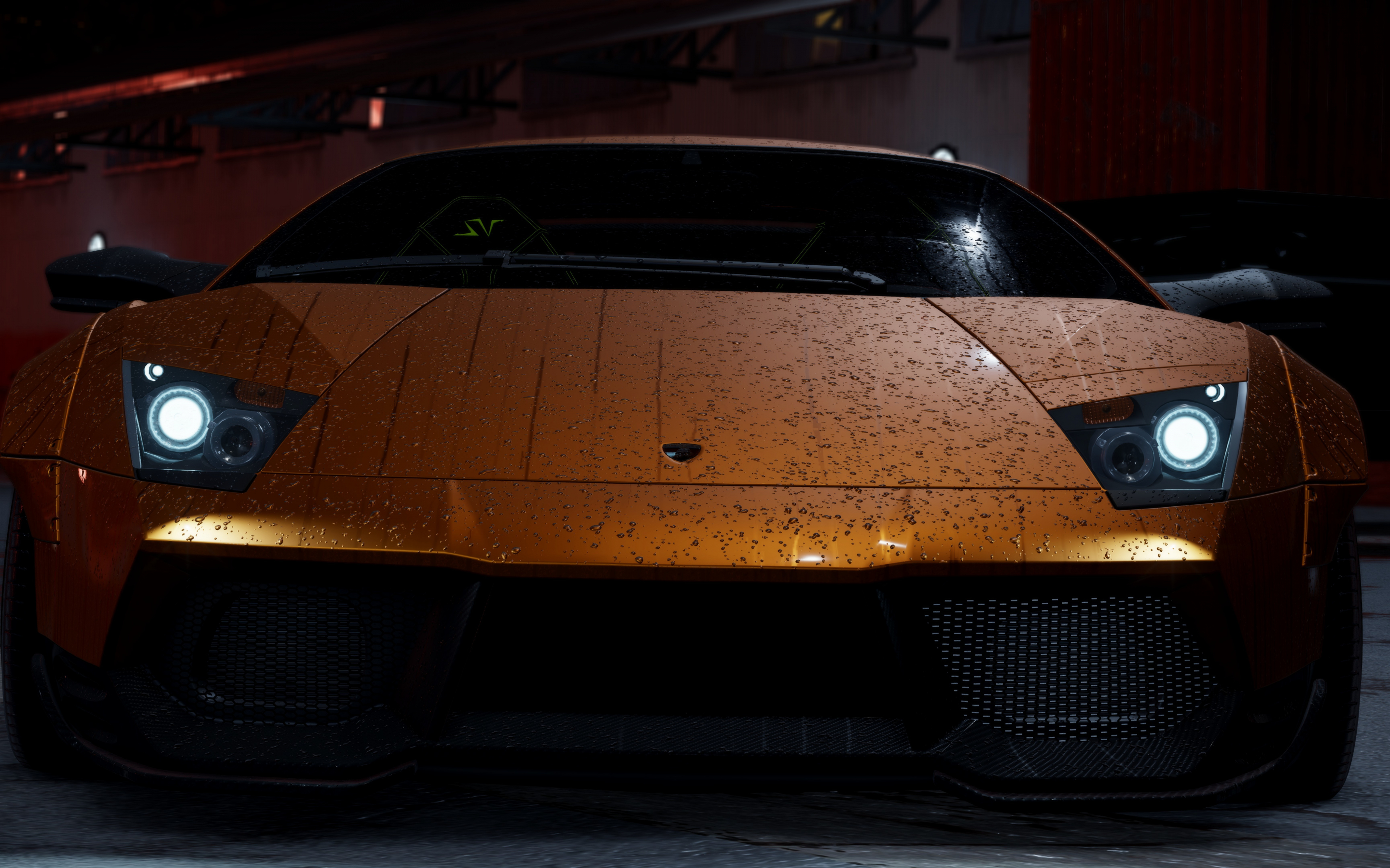 Need for speed, video game, Lamborghini, front, 2880x1800 wallpaper