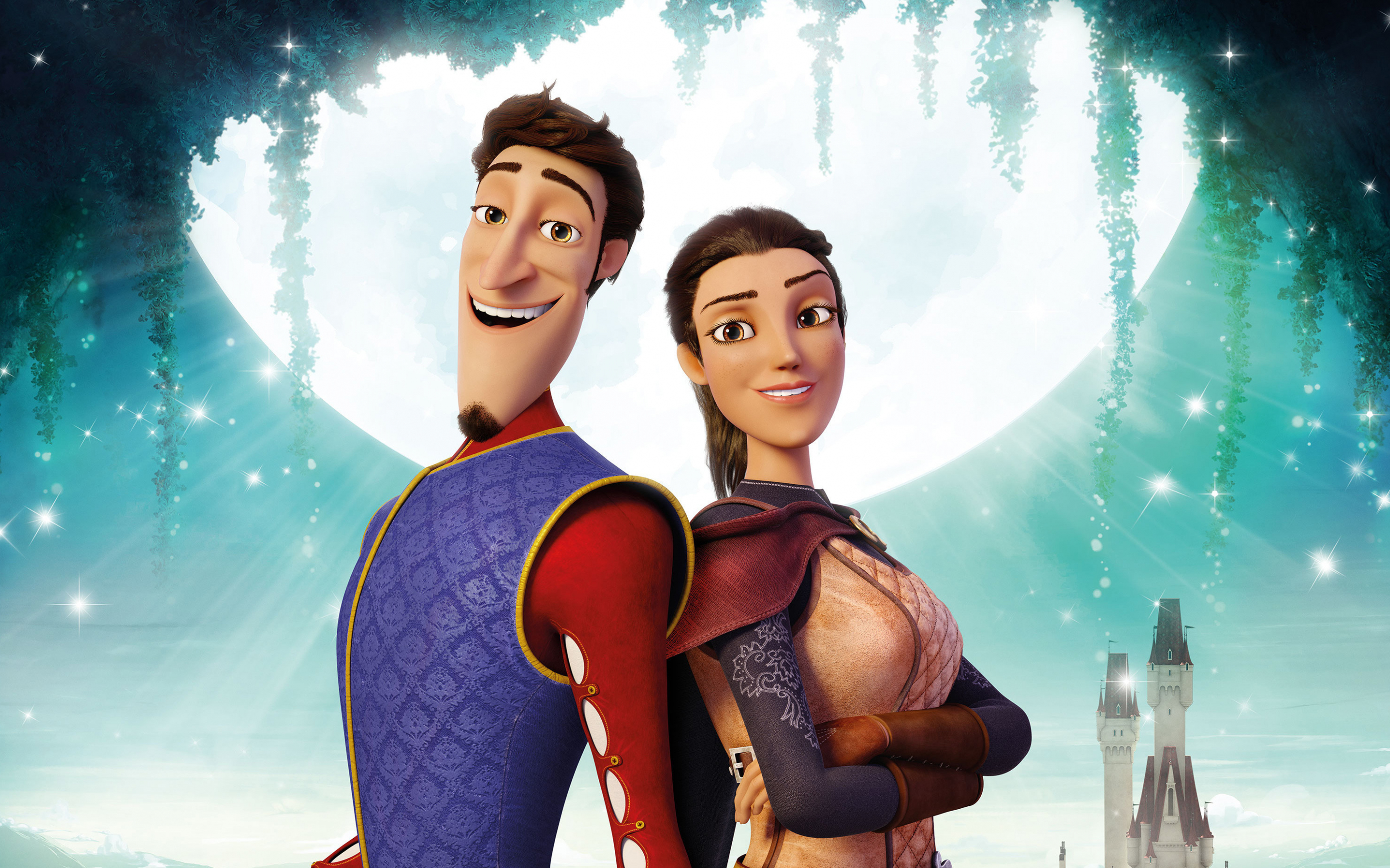 Charming, couple, animated movie, 2018, 2880x1800 wallpaper