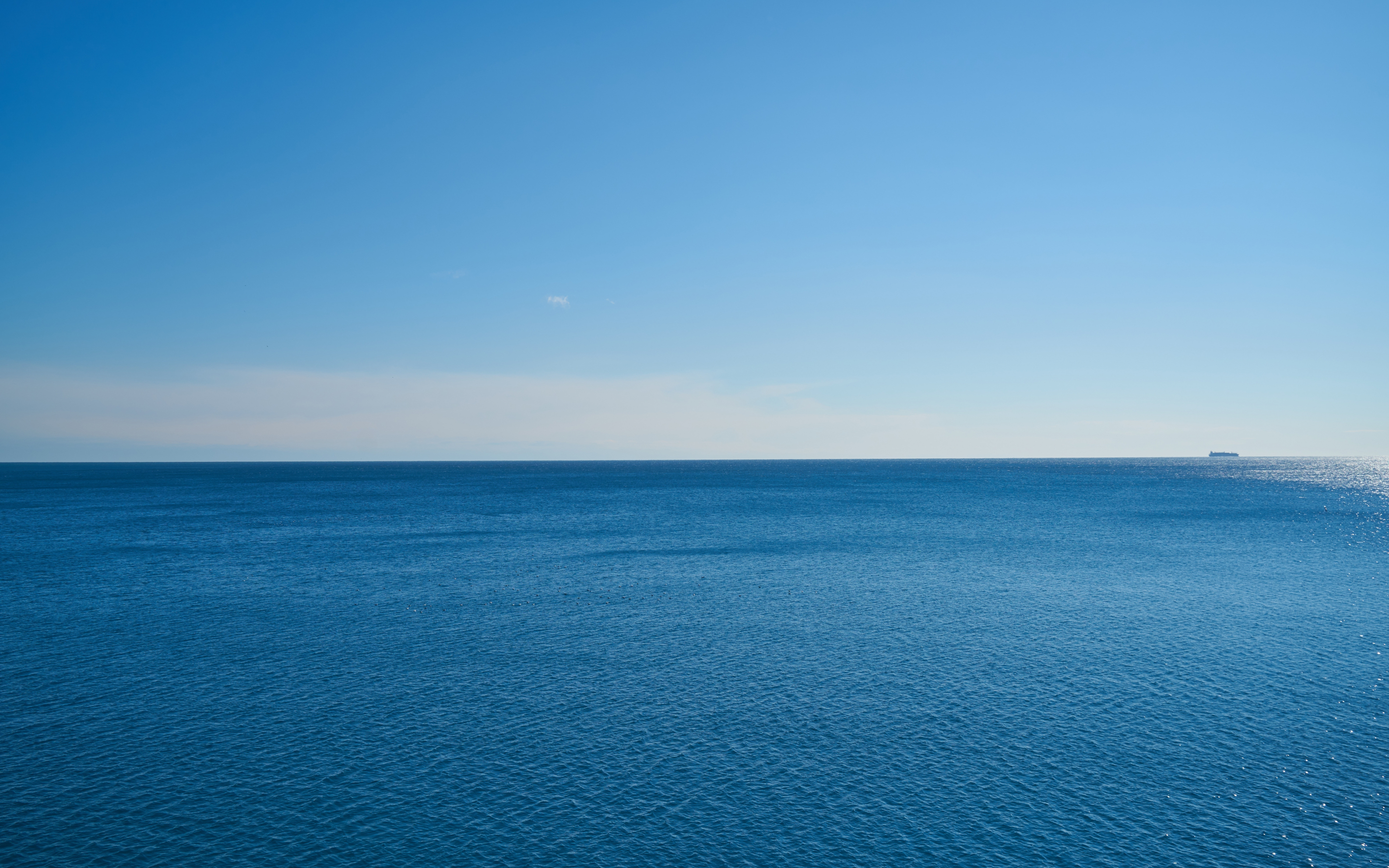 Deep, blue sea, nature, 2880x1800 wallpaper
