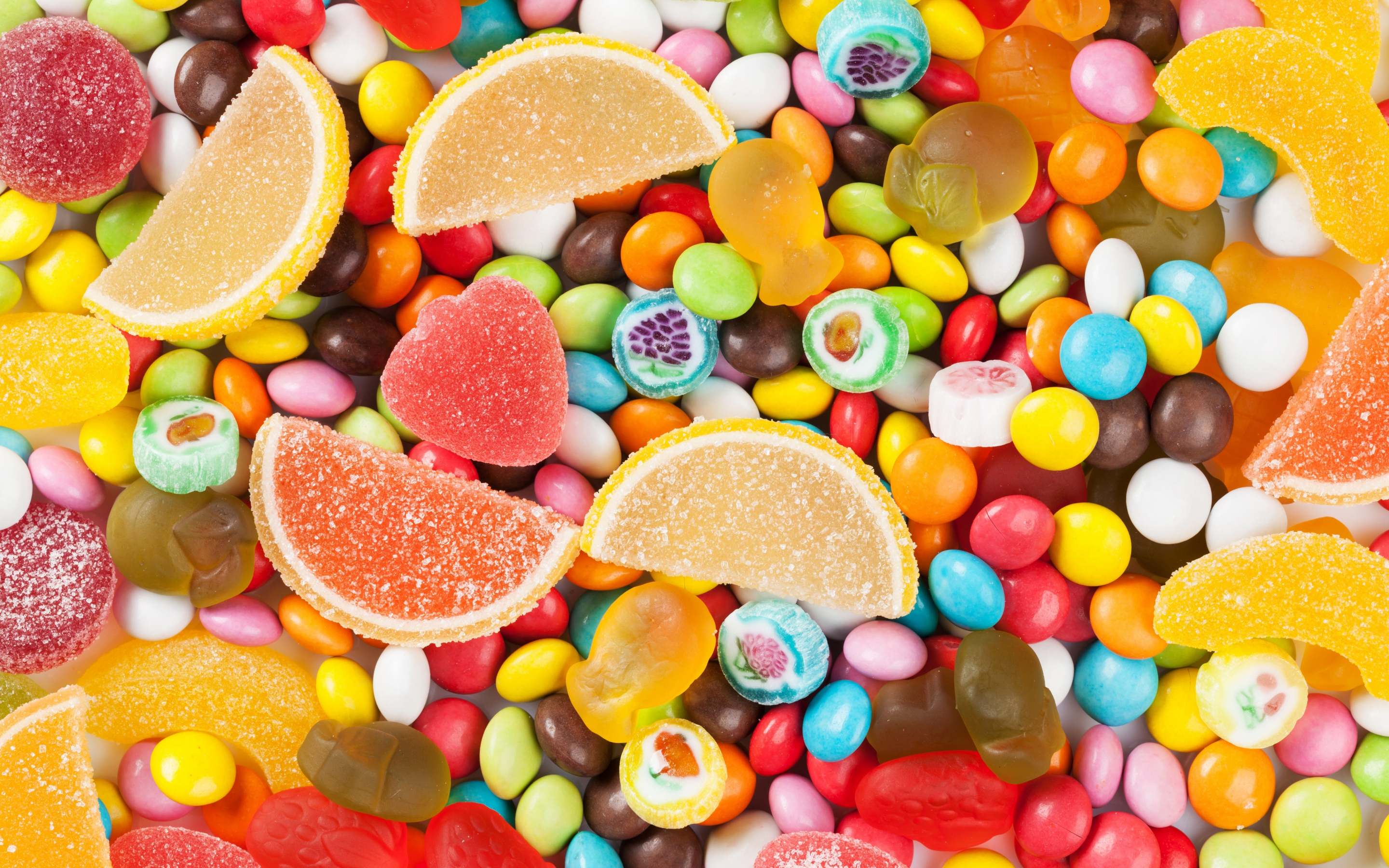 Colorful, candies, sweets, 2880x1800 wallpaper