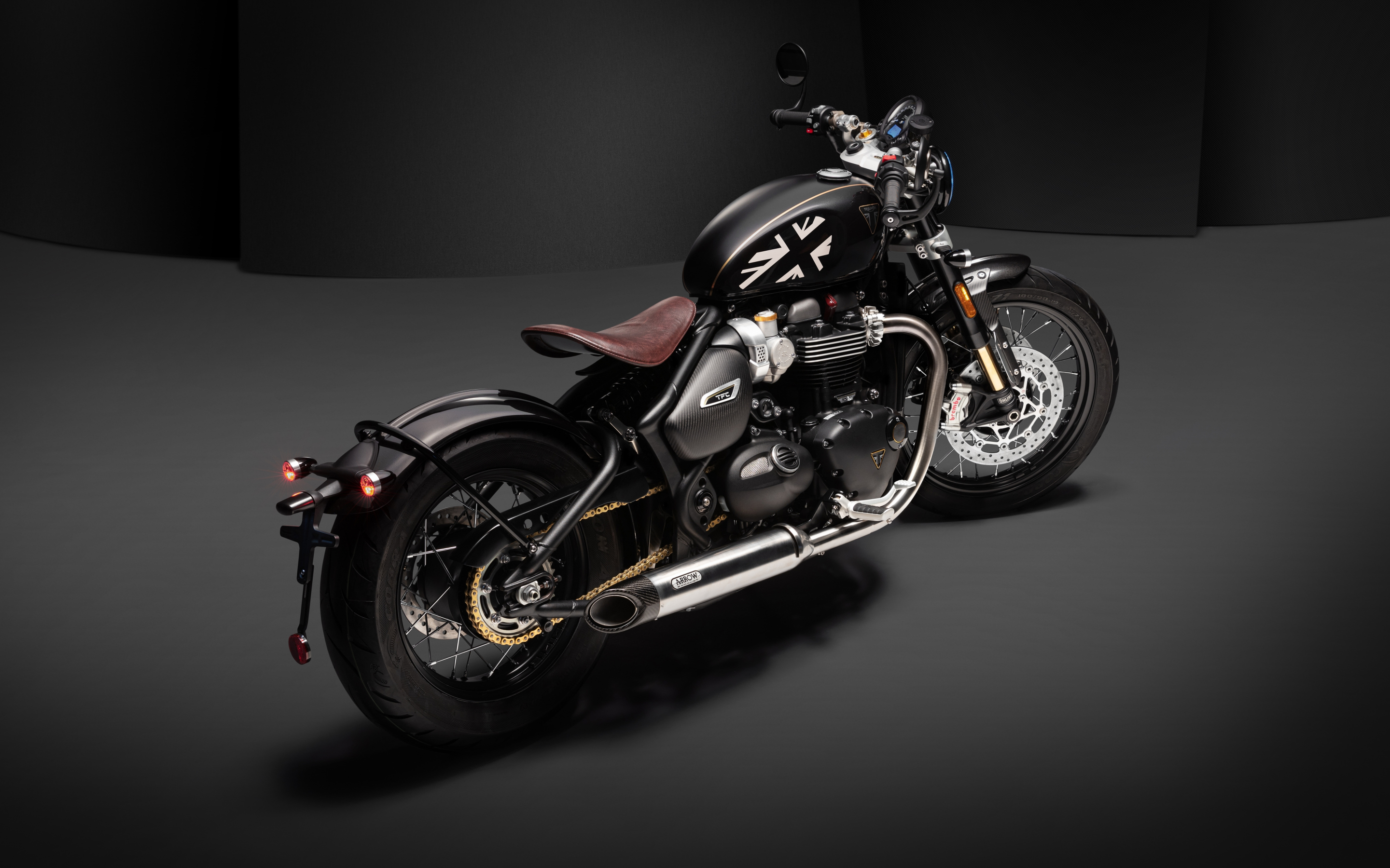 Triumph Bonneville Bobber TFC, 2020 motorcycle, 2880x1800 wallpaper