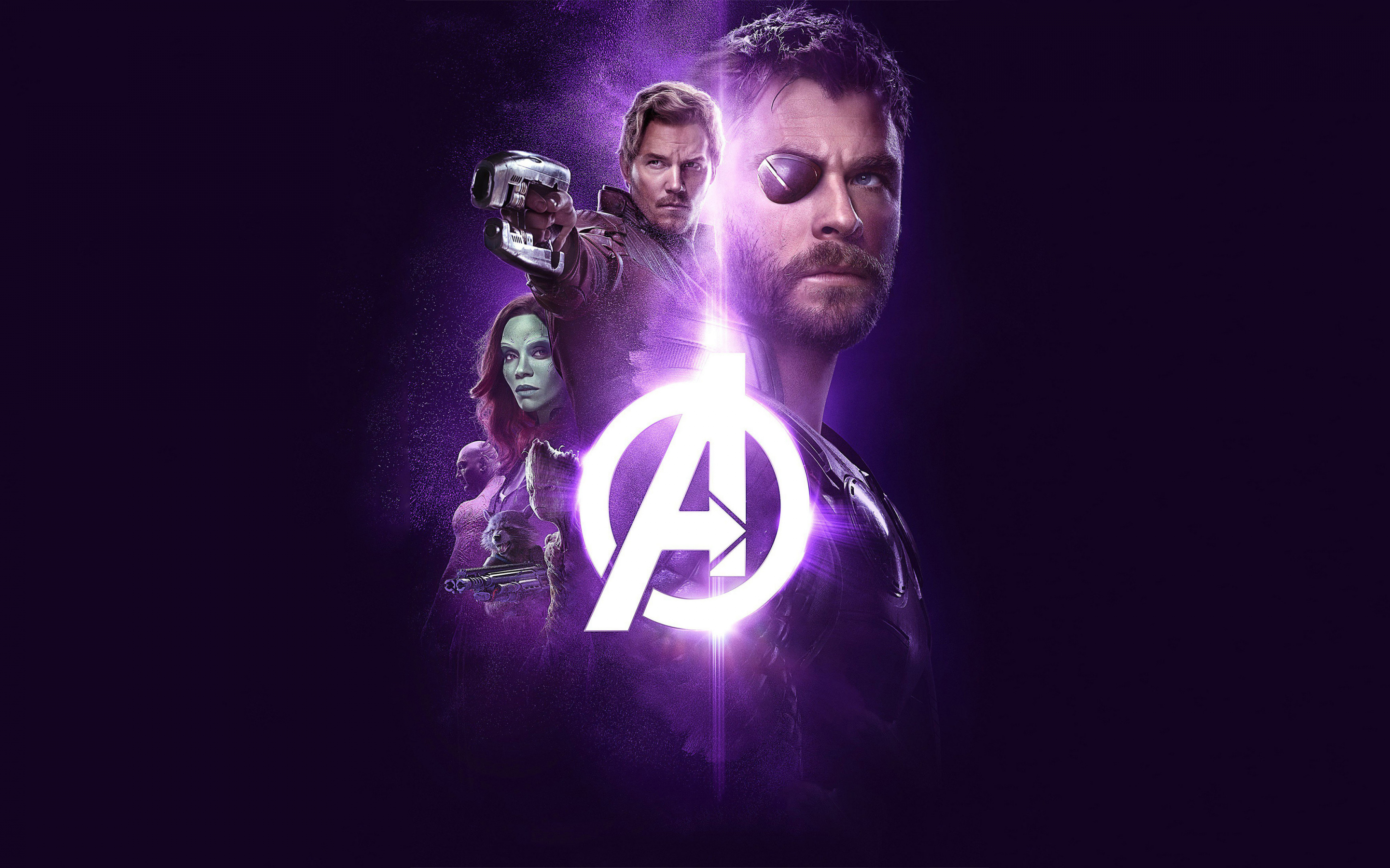 Avengers: infinity war, 2018, power stone, movie, poster, 2880x1800 wallpaper