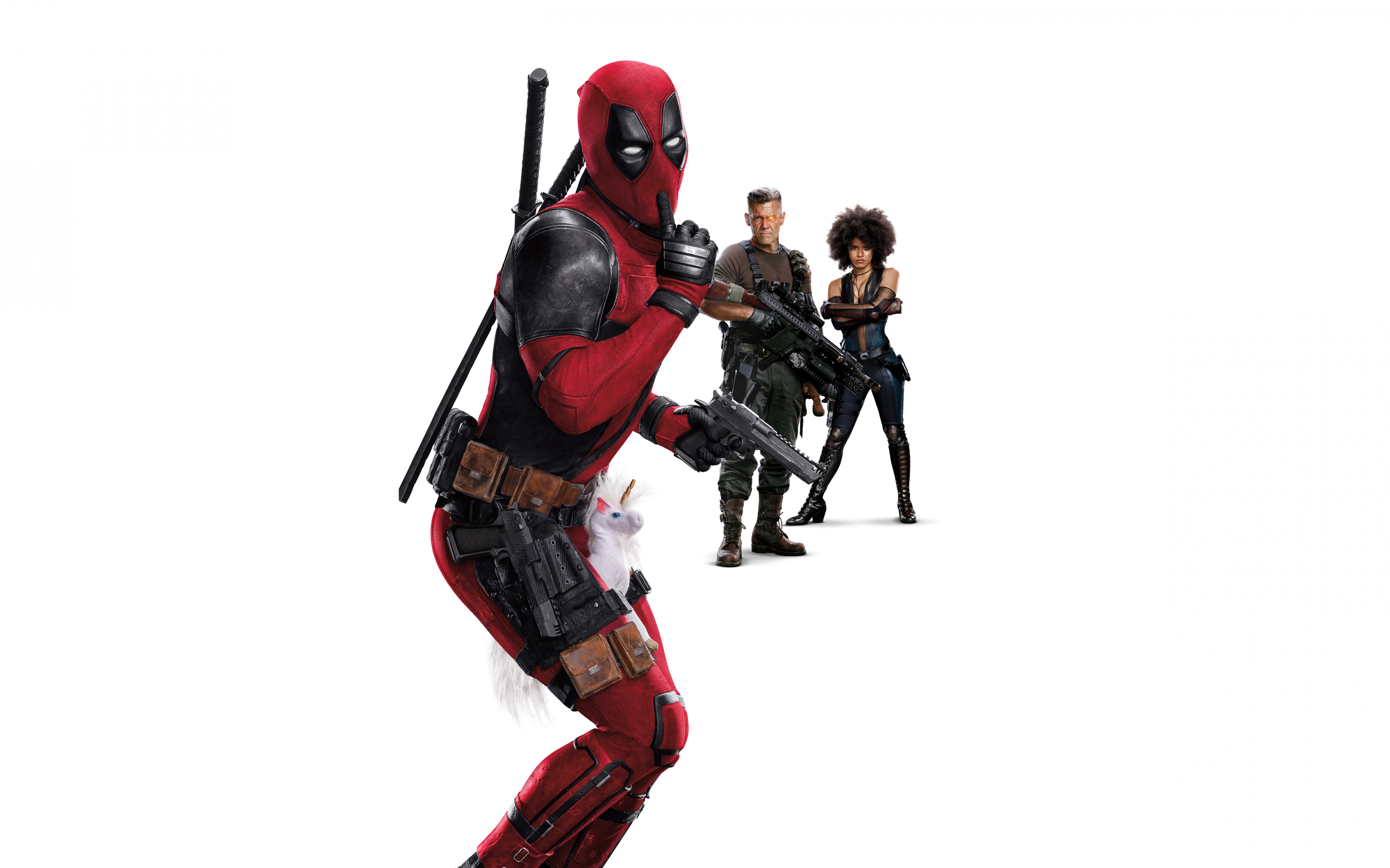 Deadpool 2, funny pose, deadpool, movie, 2880x1800 wallpaper