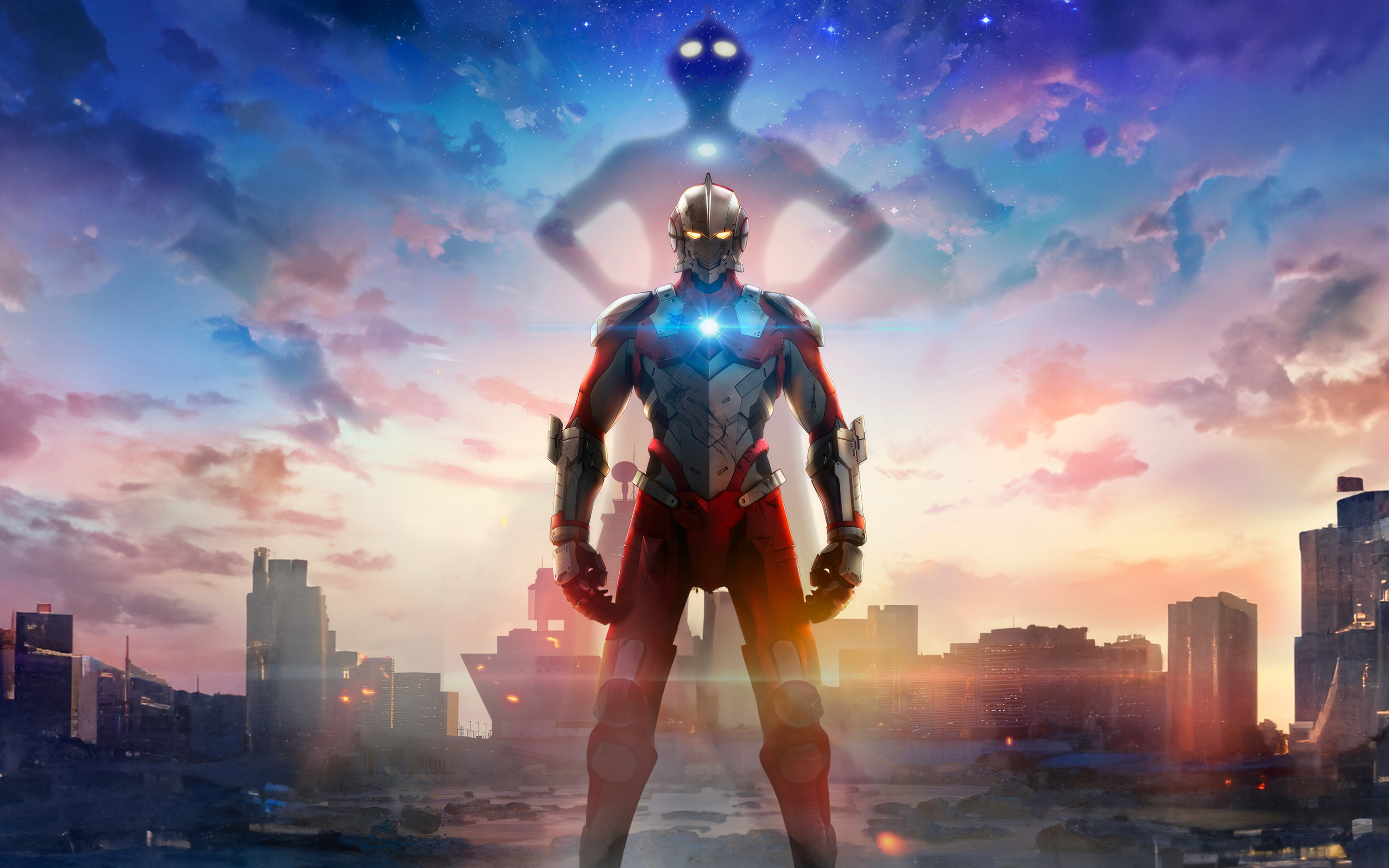 Ultraman, Netflix 2023, giant robot, 2880x1800 wallpaper